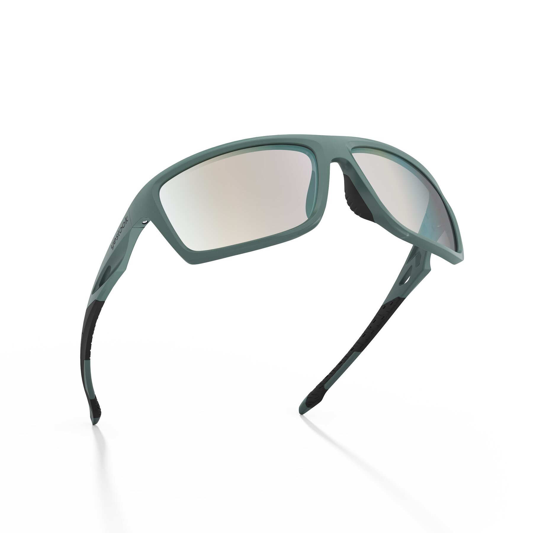Three-quarter view of Blizzard XF with Photochromic Mirrored Lenses