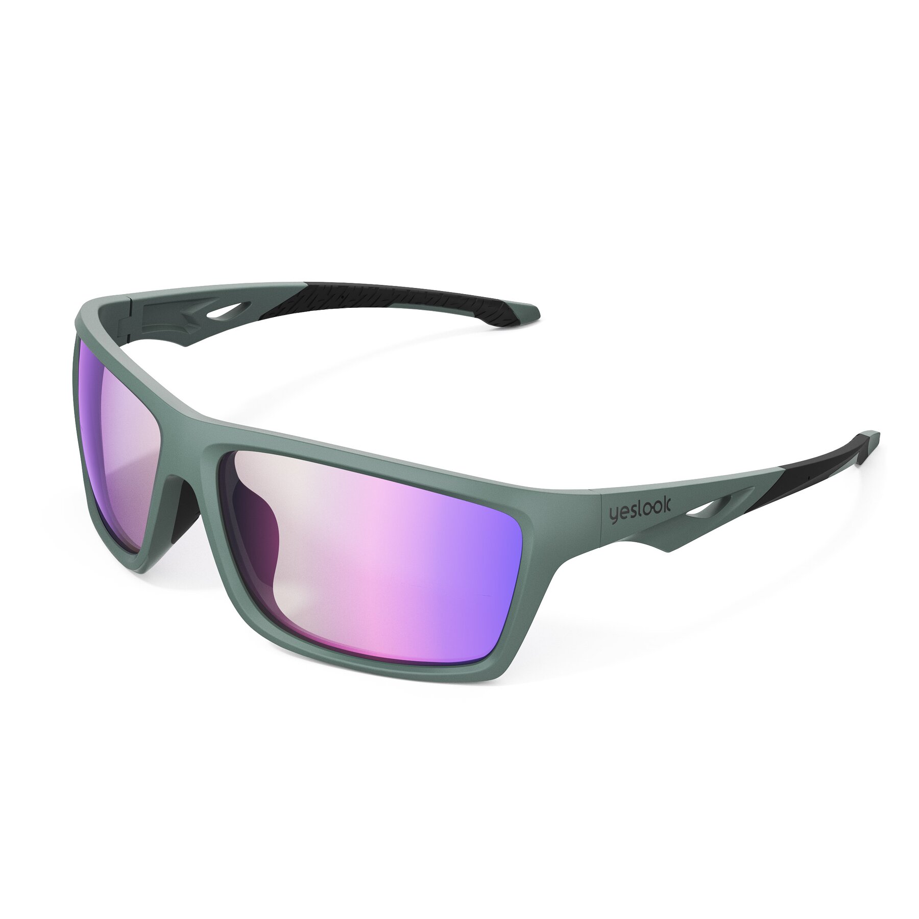 Side view of Blizzard XF with Photochromic Mirrored Lenses