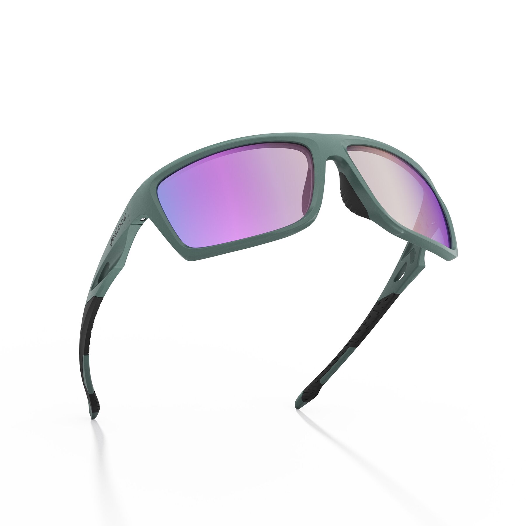 Three-quarter view of Blizzard XF with Photochromic Mirrored Lenses