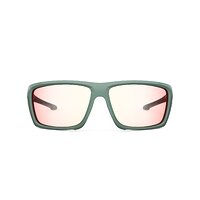 Muted Green | Red