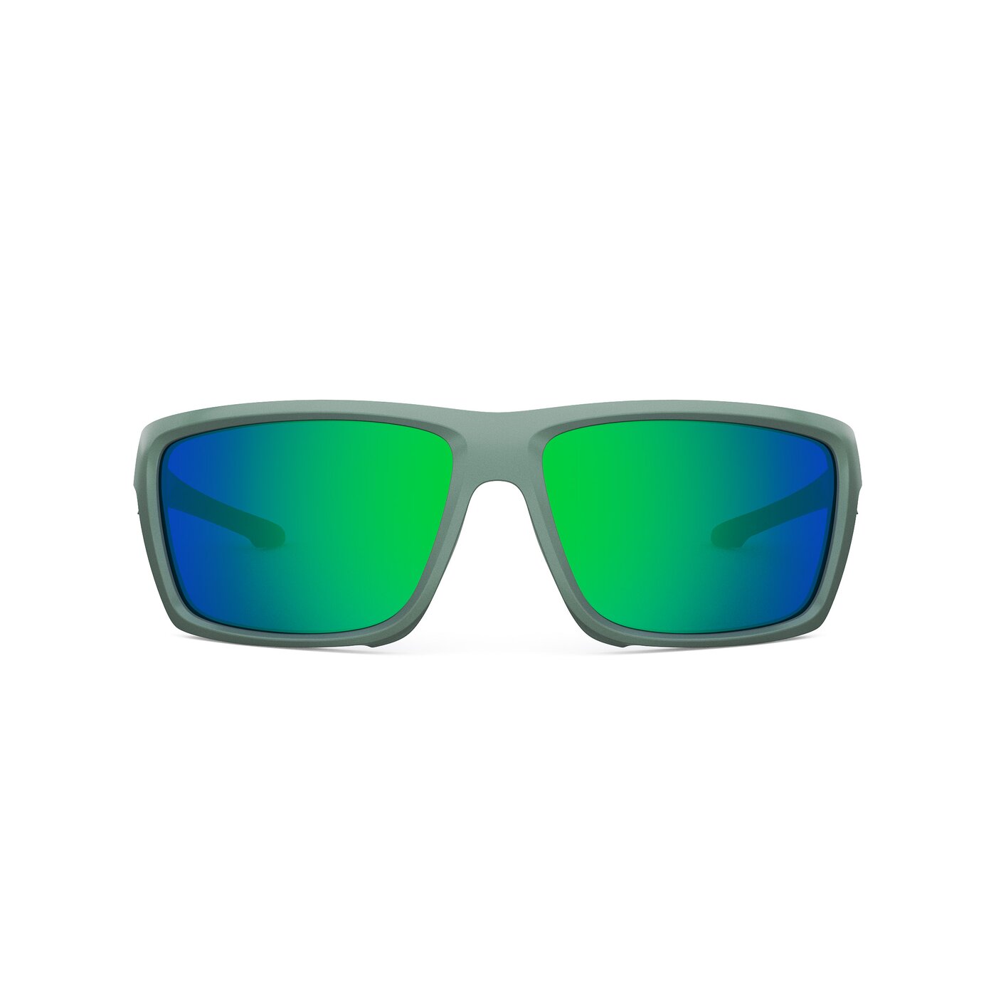 Blizzard XF - Muted Green Sports Polarized Mirrored Sunglasses