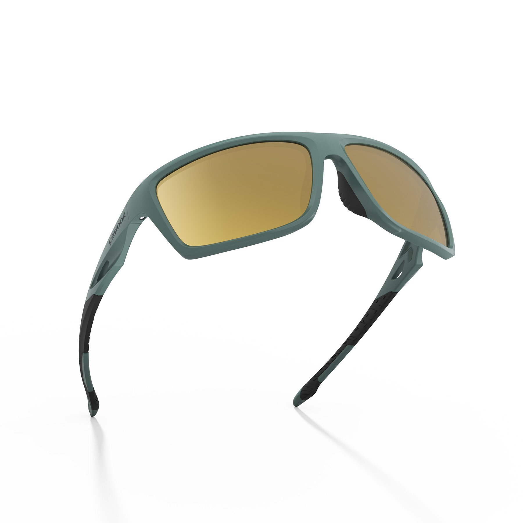 Three-quarter view of Blizzard XF with Polarized Mirrored Lenses