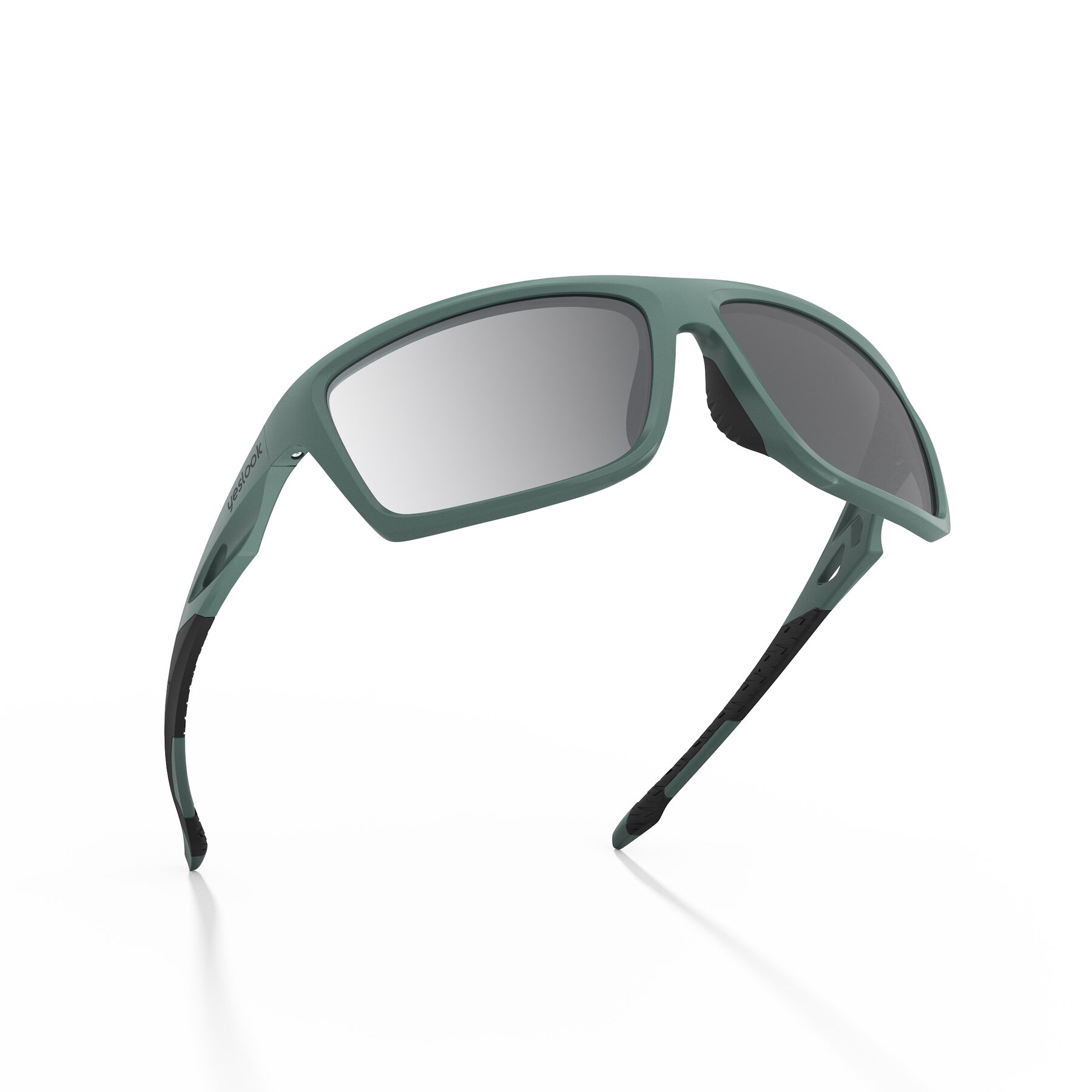 Three-quarter view of Blizzard XF with Polarized Mirrored Lenses