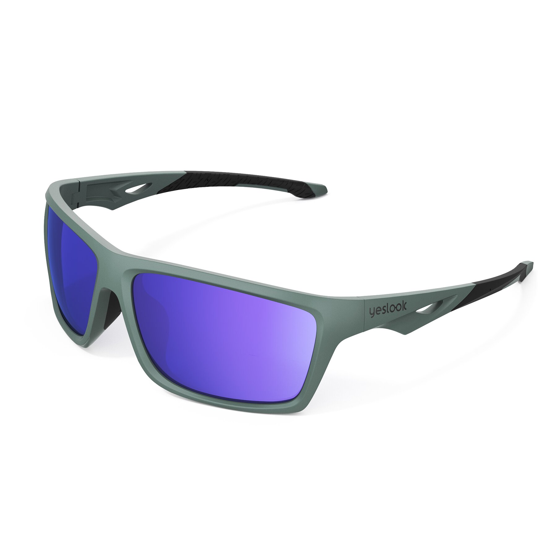 Side view of Blizzard XF with Polarized Mirrored Lenses