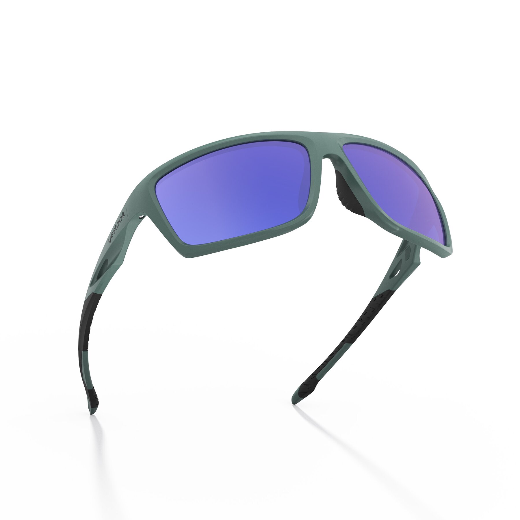 Three-quarter view of Blizzard XF with Polarized Mirrored Lenses
