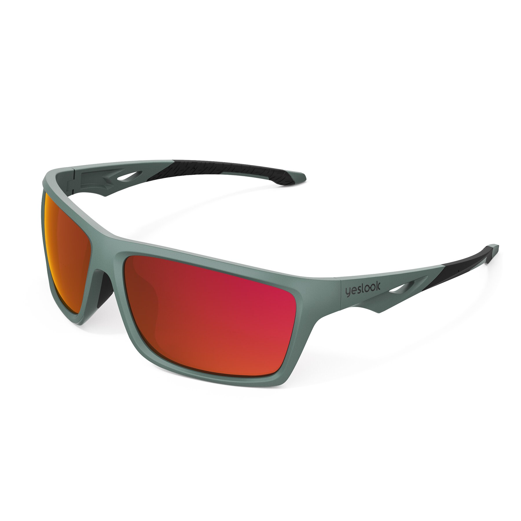 Side view of Blizzard XF with Polarized Mirrored Lenses