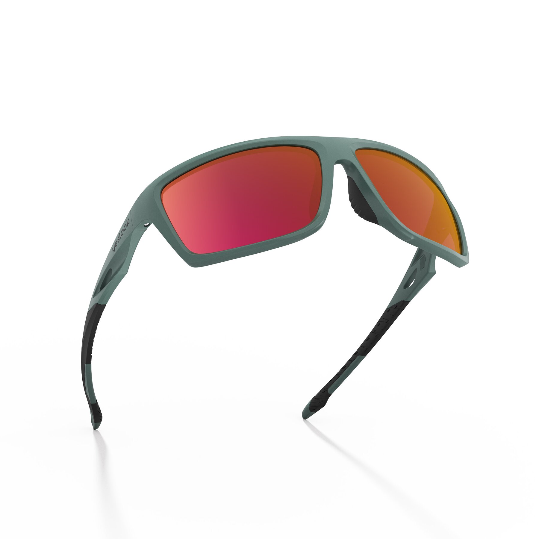 Three-quarter view of Blizzard XF with Polarized Mirrored Lenses