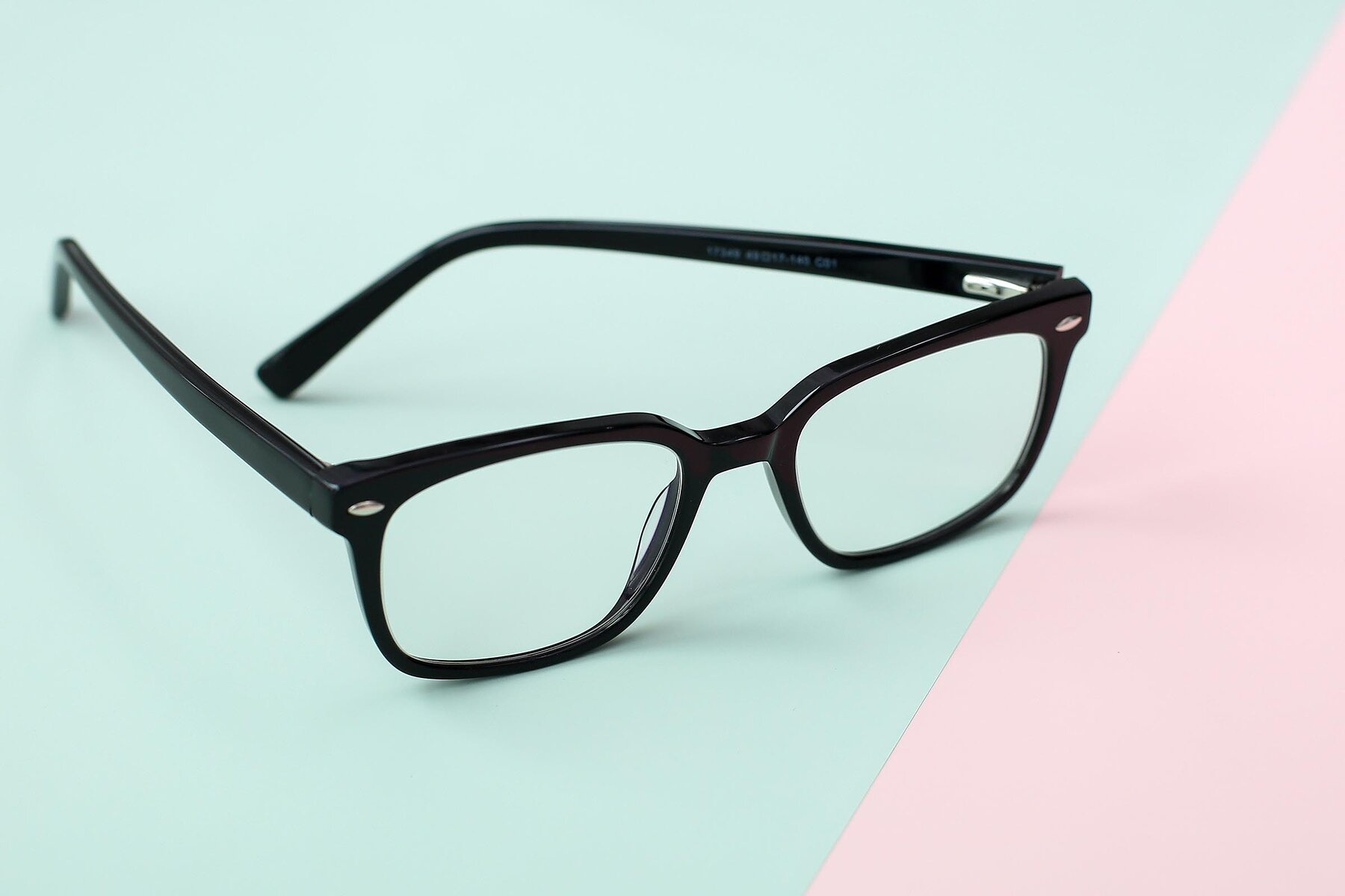 Lifestyle photography #2 of 17349 in Black with Clear Reading Eyeglass Lenses