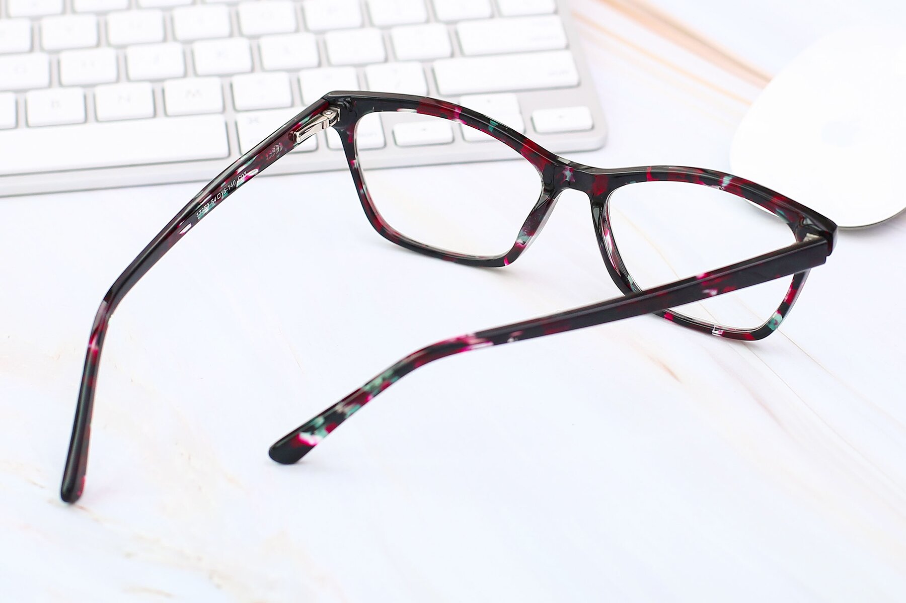 Women's lifestyle photography #3 of 17350 in Floral Tortoise with Clear Reading Eyeglass Lenses
