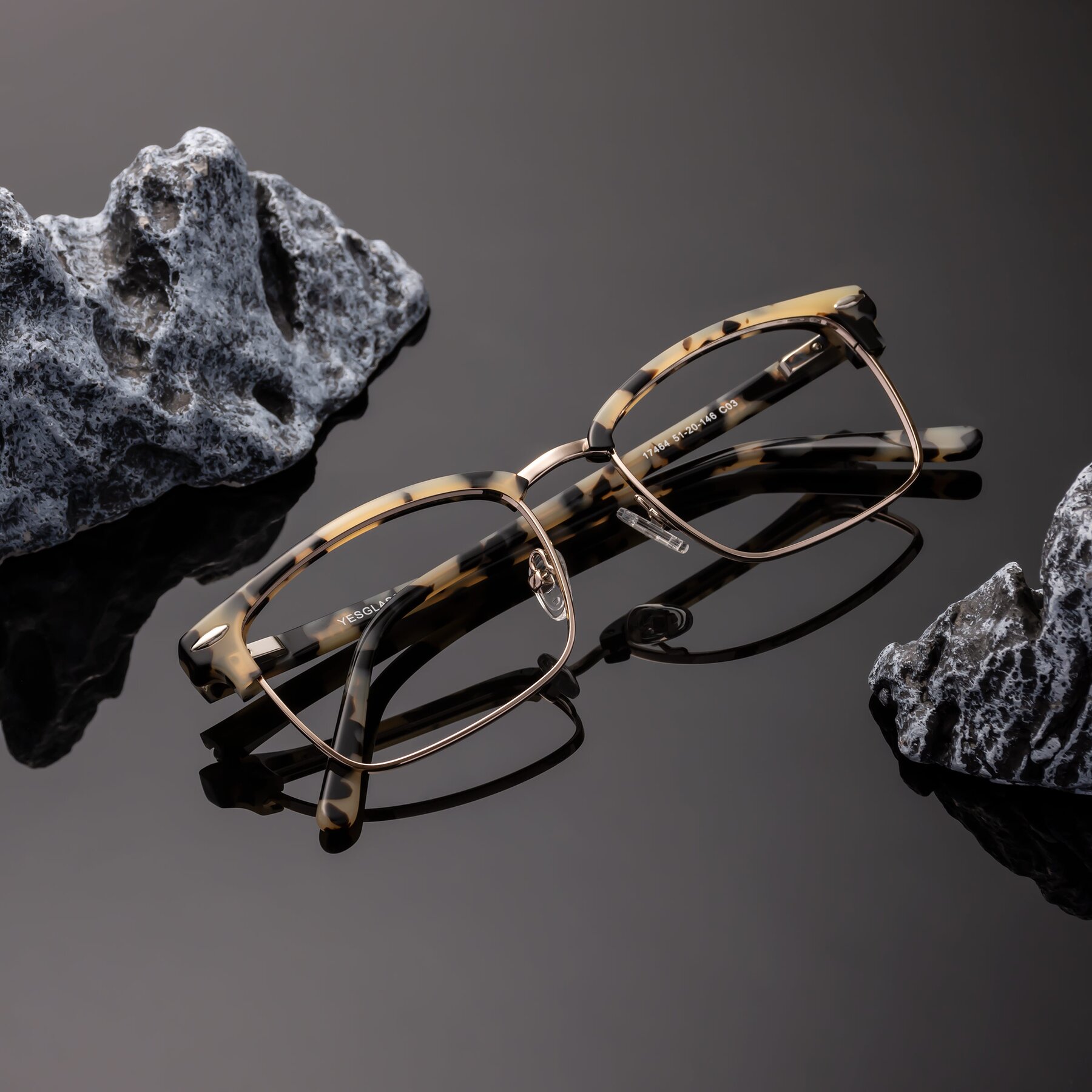 Men's lifestyle photography #2 of 17464 in Tortoise-Gold with Clear Reading Eyeglass Lenses