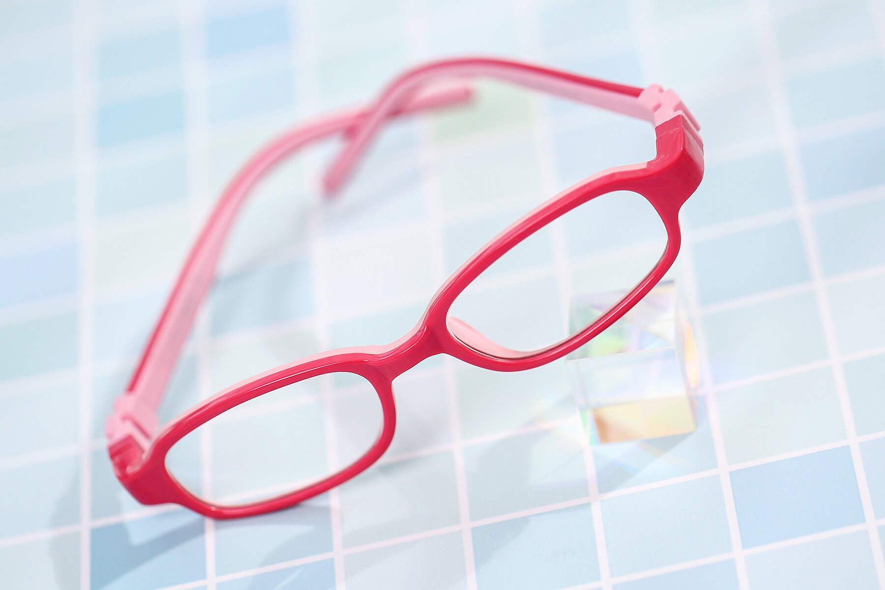 Lifestyle photography #1 of 515 in Red-Pink with Clear Eyeglass Lenses