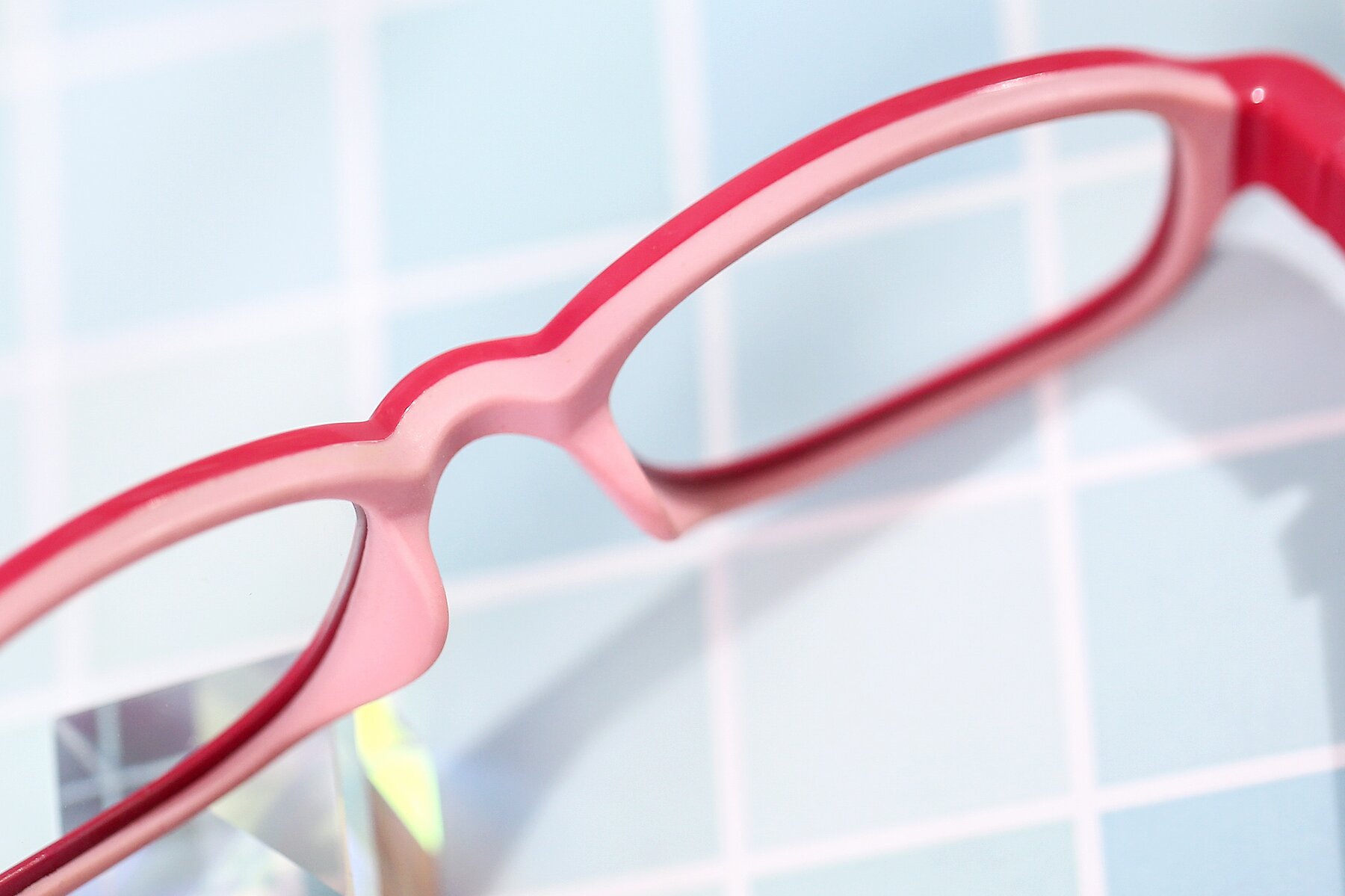 Lifestyle photography #3 of 515 in Red-Pink with Clear Blue Light Blocking Lenses
