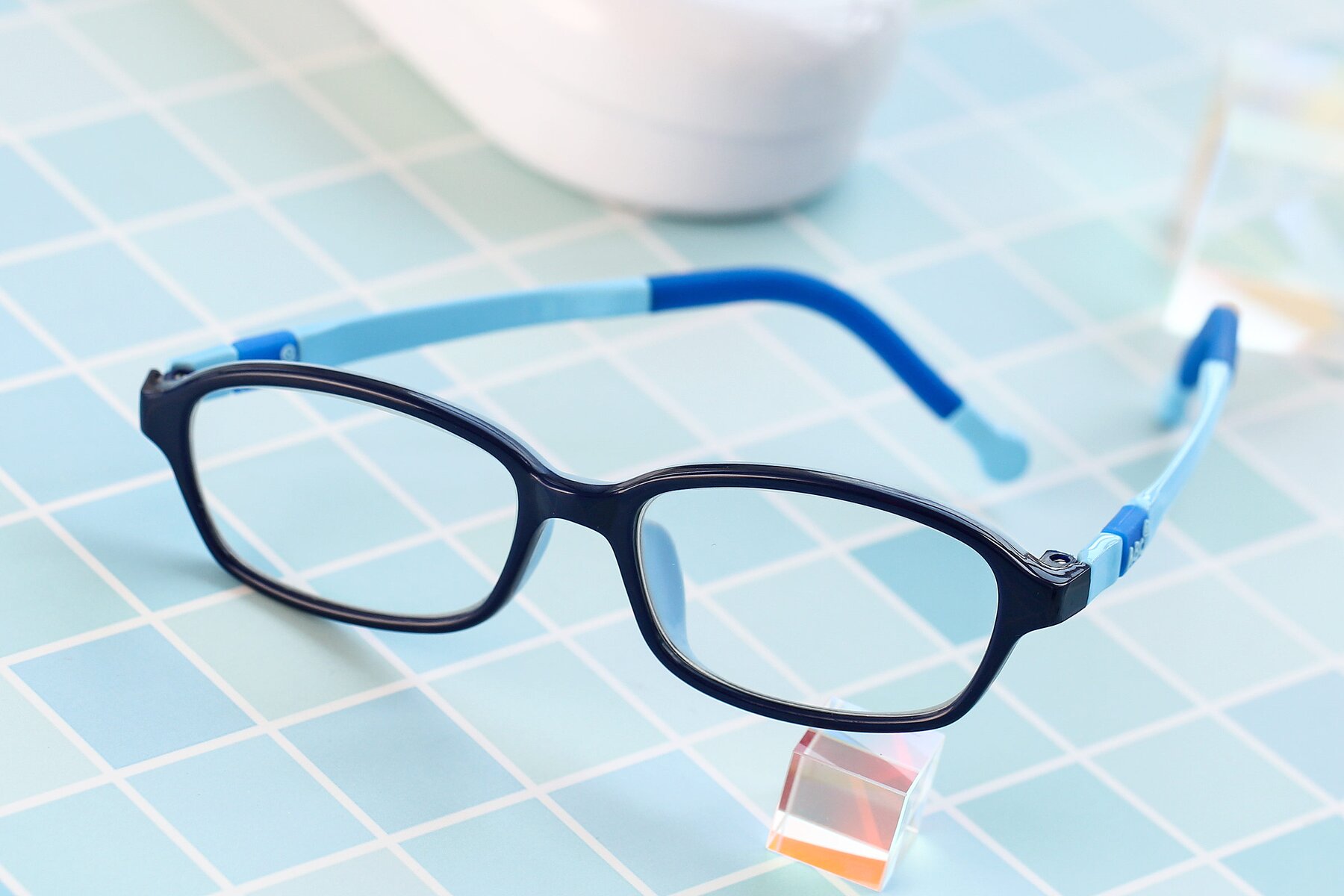 Lifestyle photography #2 of 533 in Black-Blue with Clear Eyeglass Lenses