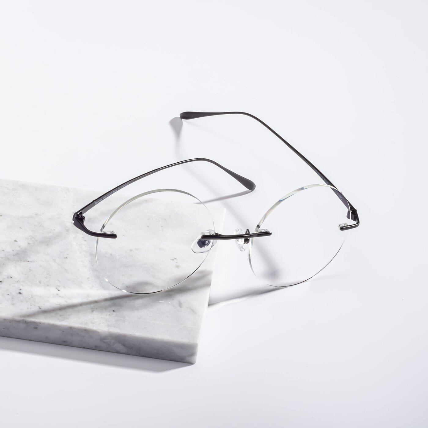 rimless glasses blue light
