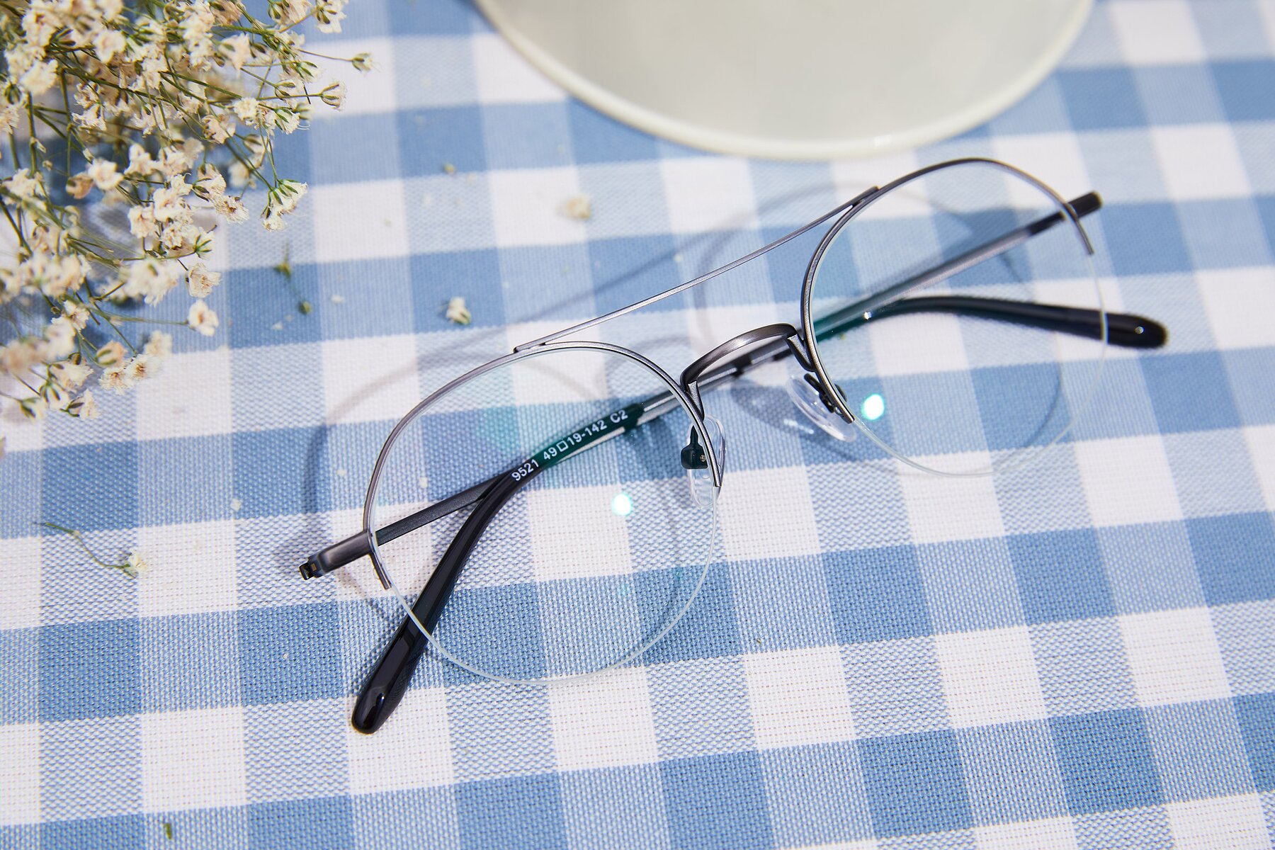 Lifestyle photography #1 of 9521 in Gunmetal with Clear Blue Light Blocking Lenses