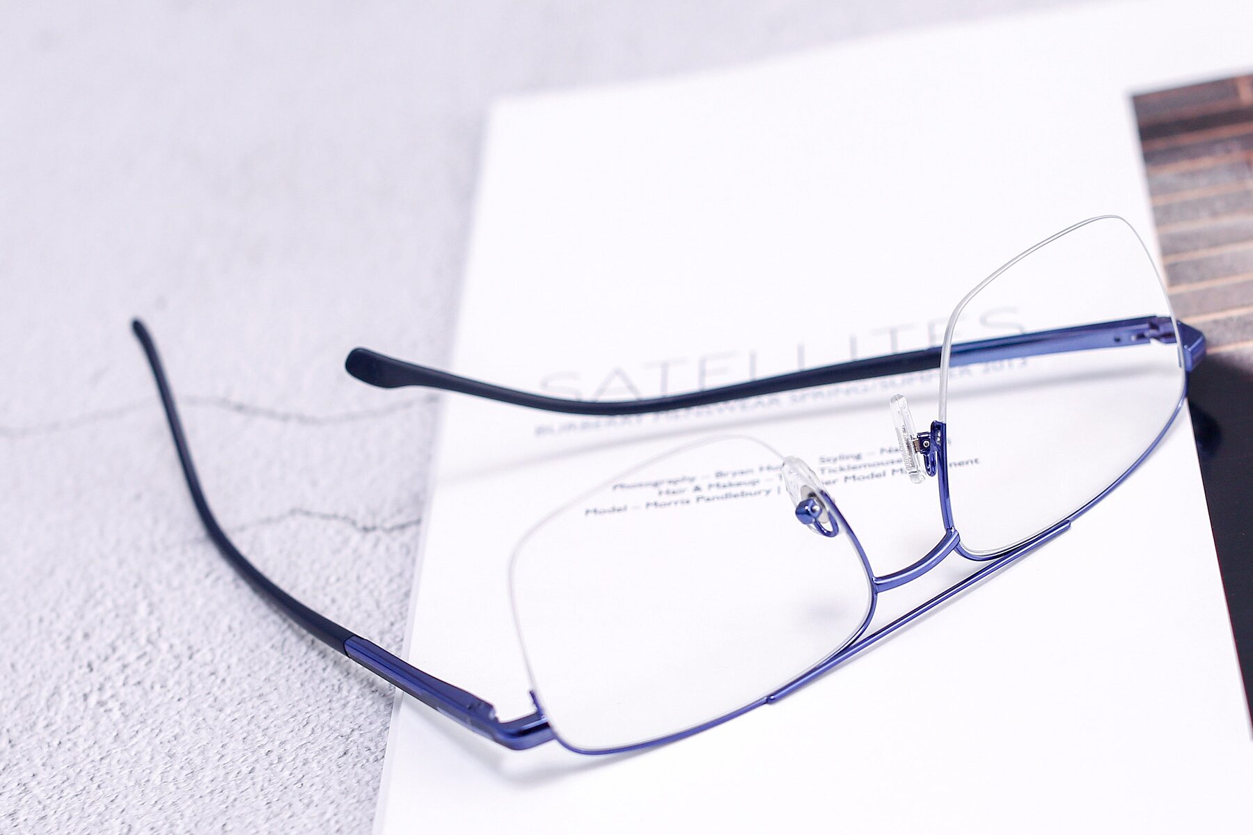 Men's lifestyle photography #2 of 19013 in Blue with Clear Reading Eyeglass Lenses