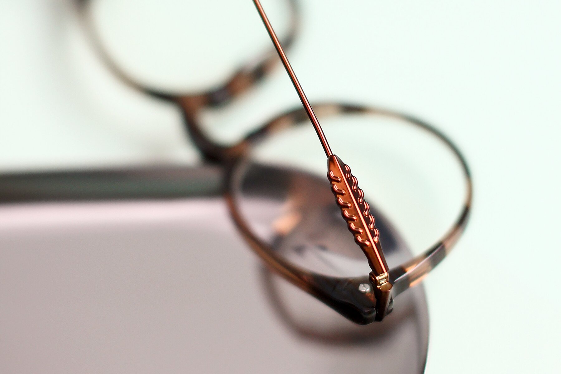 Lifestyle photography #3 of 17660 in Stripe Brown with Clear Eyeglass Lenses