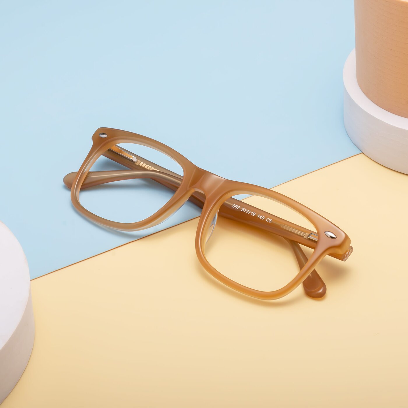 Max & Co Brown Acetate Glasses (Frames) main image 1
