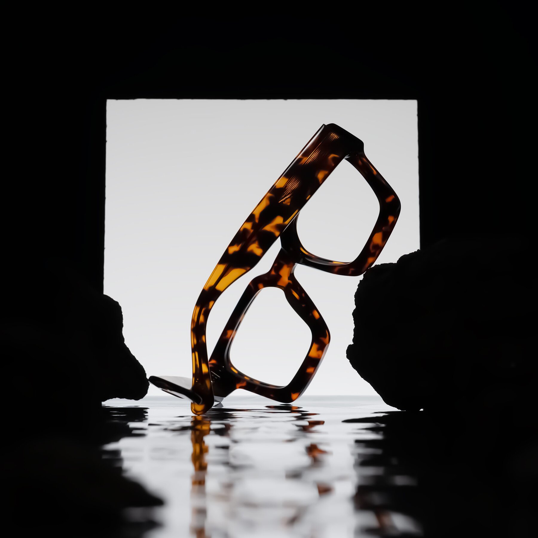 Lifestyle photography #1 of Powers in Tortoise with Clear Eyeglass Lenses