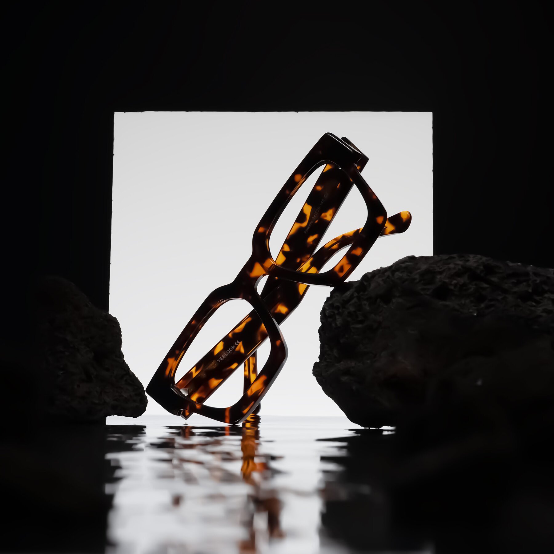 Lifestyle photography #2 of Powers in Tortoise with Clear Eyeglass Lenses