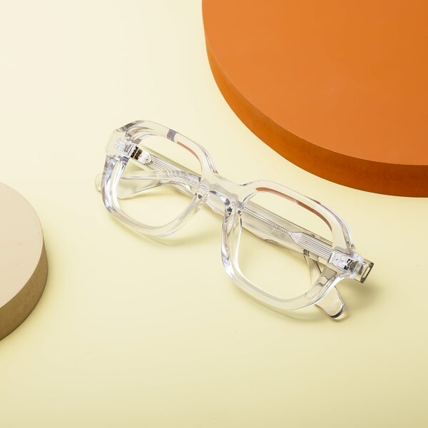 Geek Chic Square Glasses