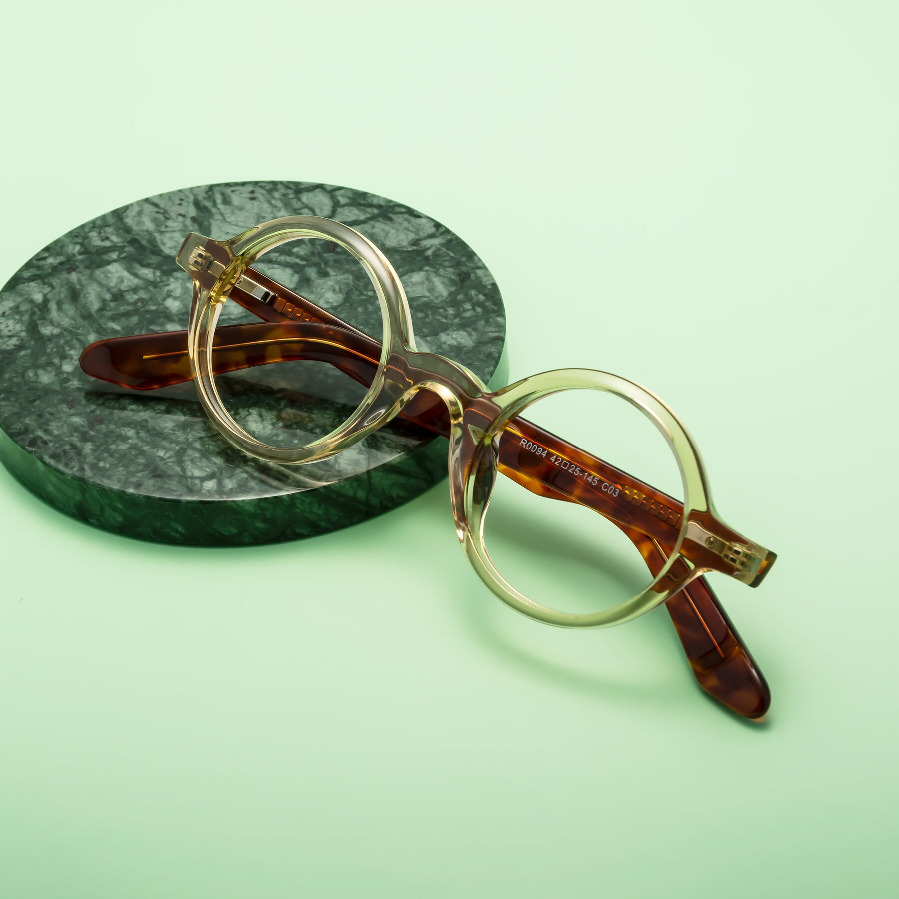 Lifestyle photography #1 of School in Champagne-Tortoise with Clear Reading Eyeglass Lenses