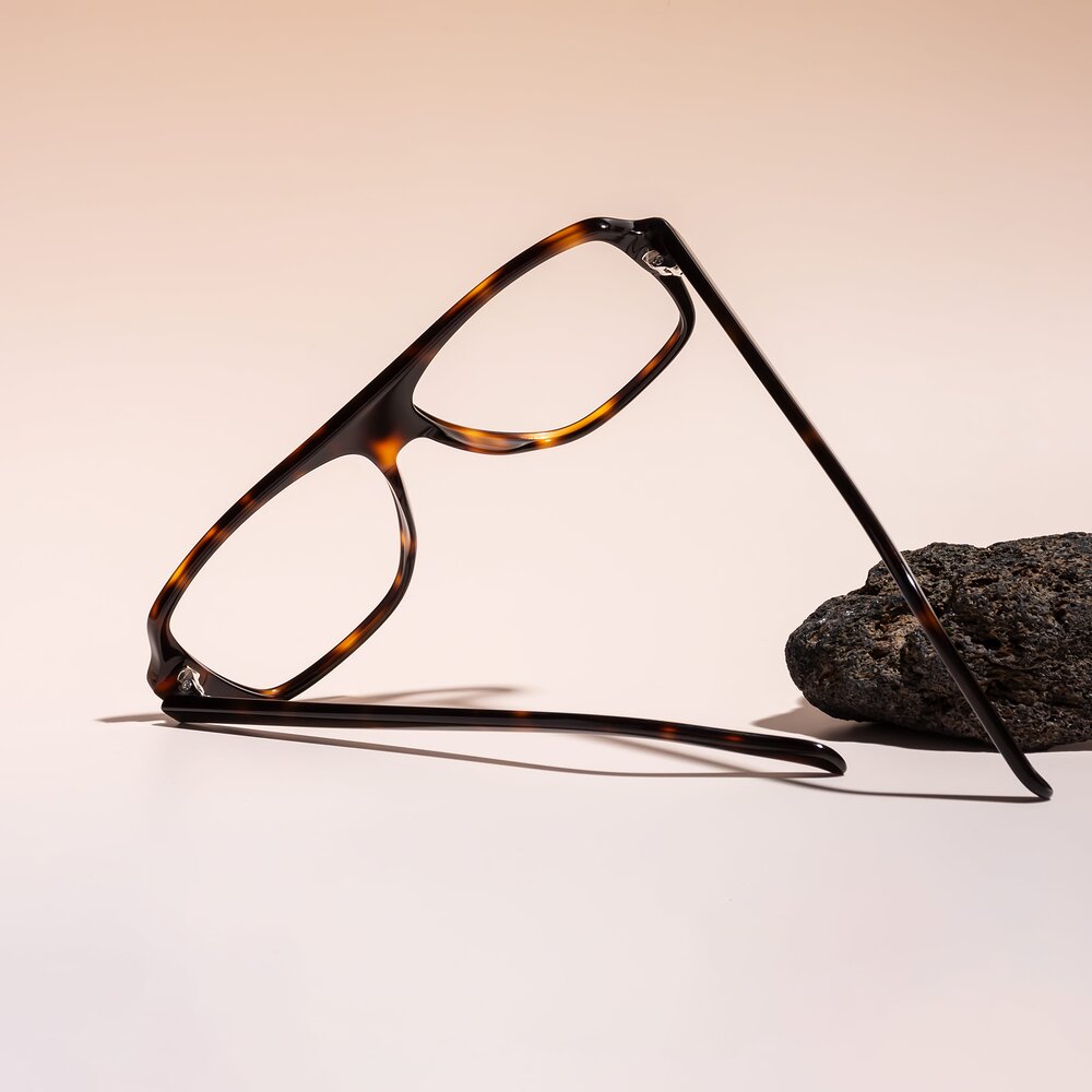 Tortoise Oversized Grandpa Acetate Eyeglasses O'Leary