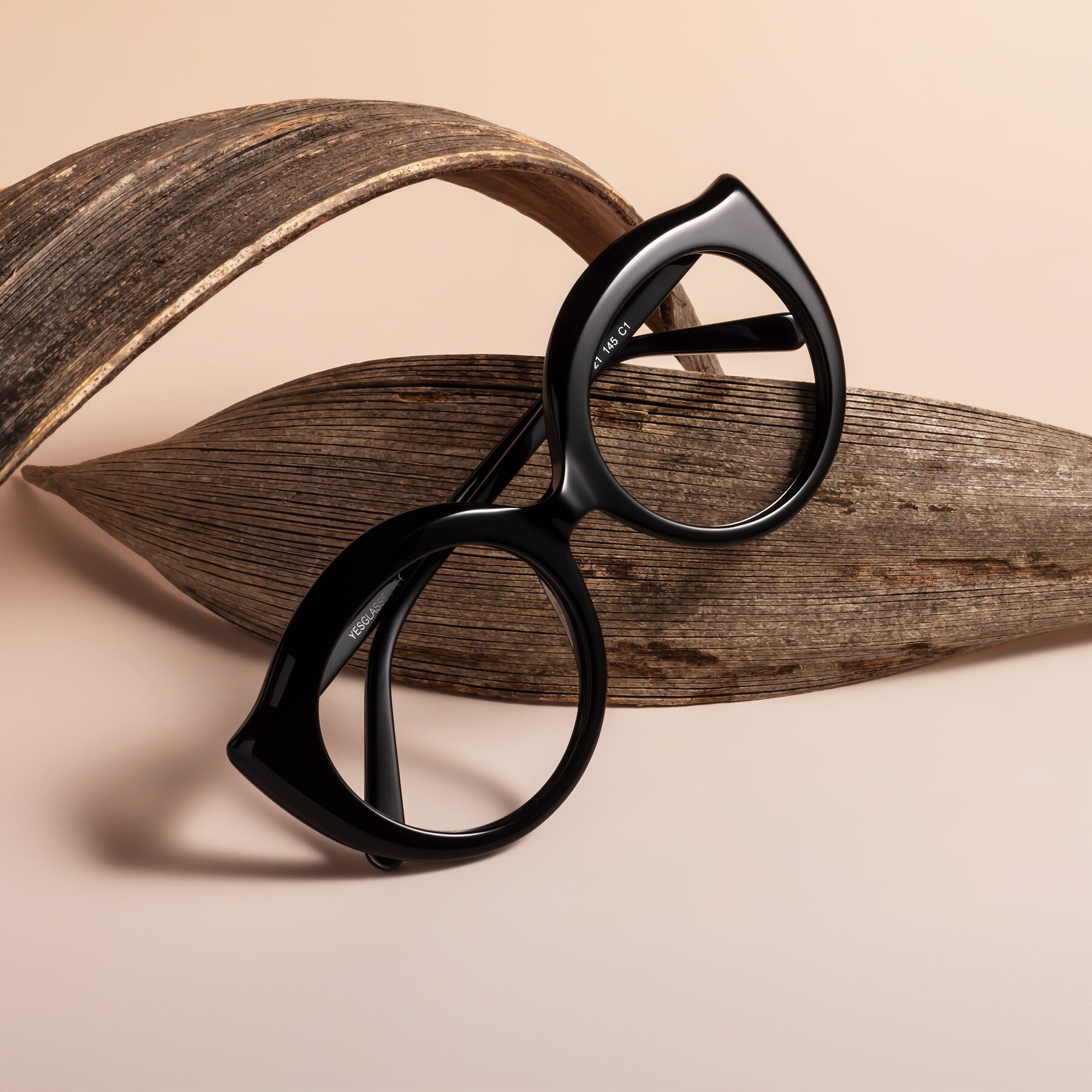 Lifestyle photography #2 of Ring in Black with Clear Eyeglass Lenses