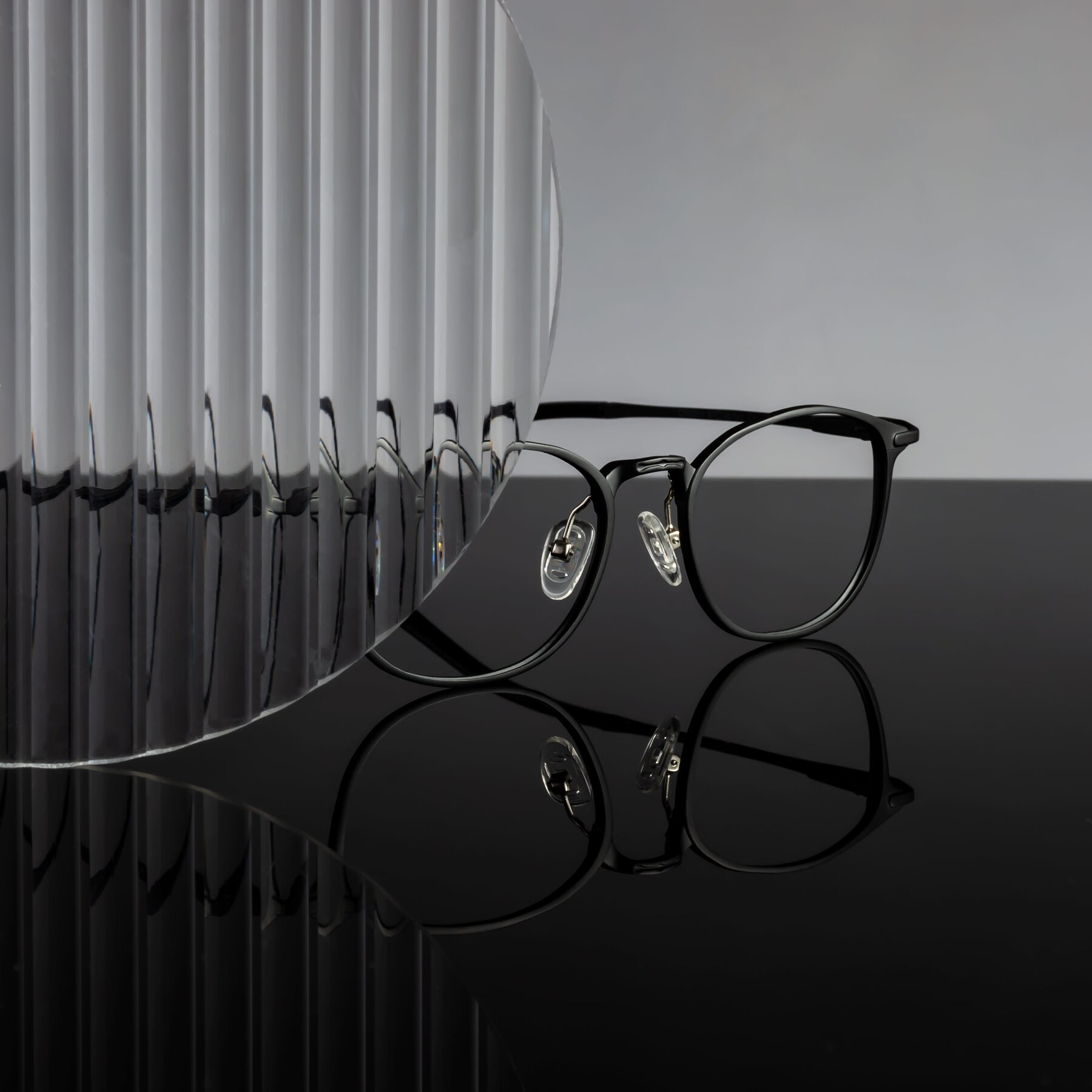 Lifestyle photography #2 of CX6301 in Black with Clear Eyeglass Lenses