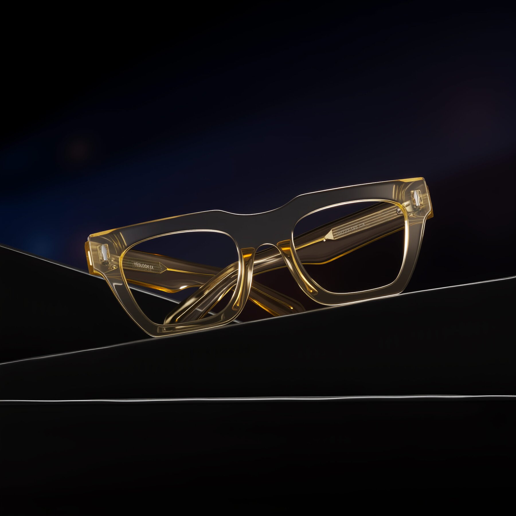 Lifestyle photography #1 of Padulla in Champagne with Clear Eyeglass Lenses