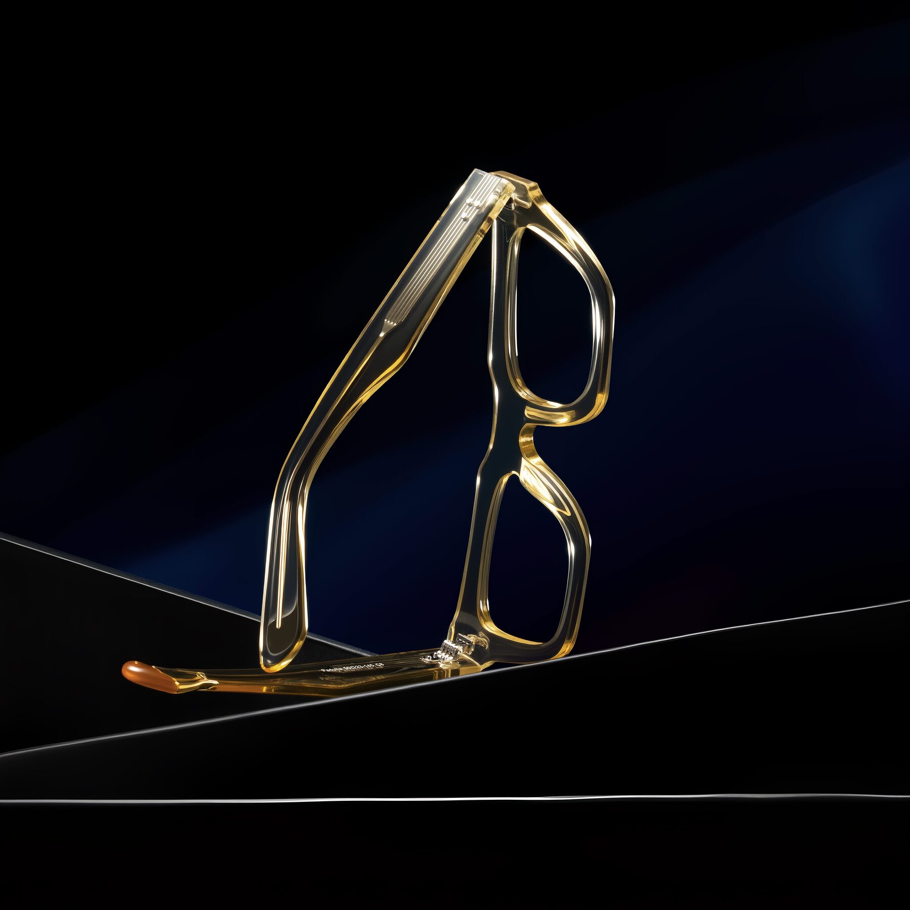 Lifestyle photography #2 of Padulla in Champagne with Clear Eyeglass Lenses