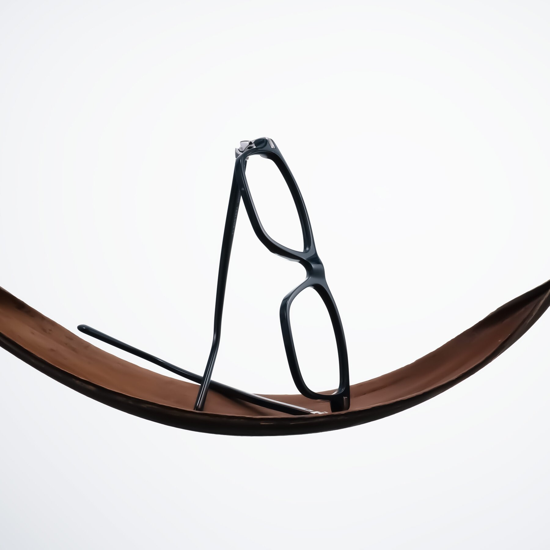 Lifestyle photography #1 of Sutton in Phthalo Green with Clear Eyeglass Lenses