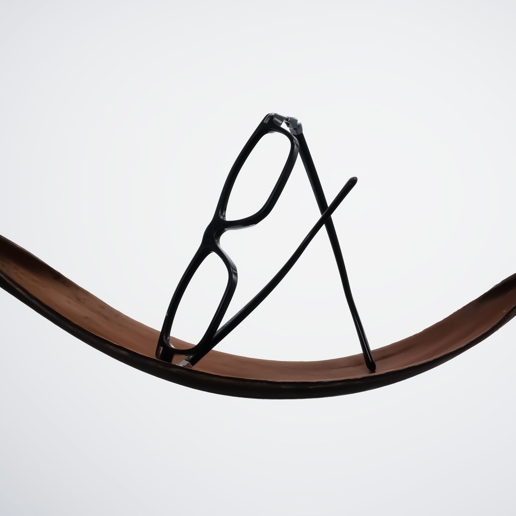 Lifestyle photography #2 of Sutton in Phthalo Green with Clear Eyeglass Lenses