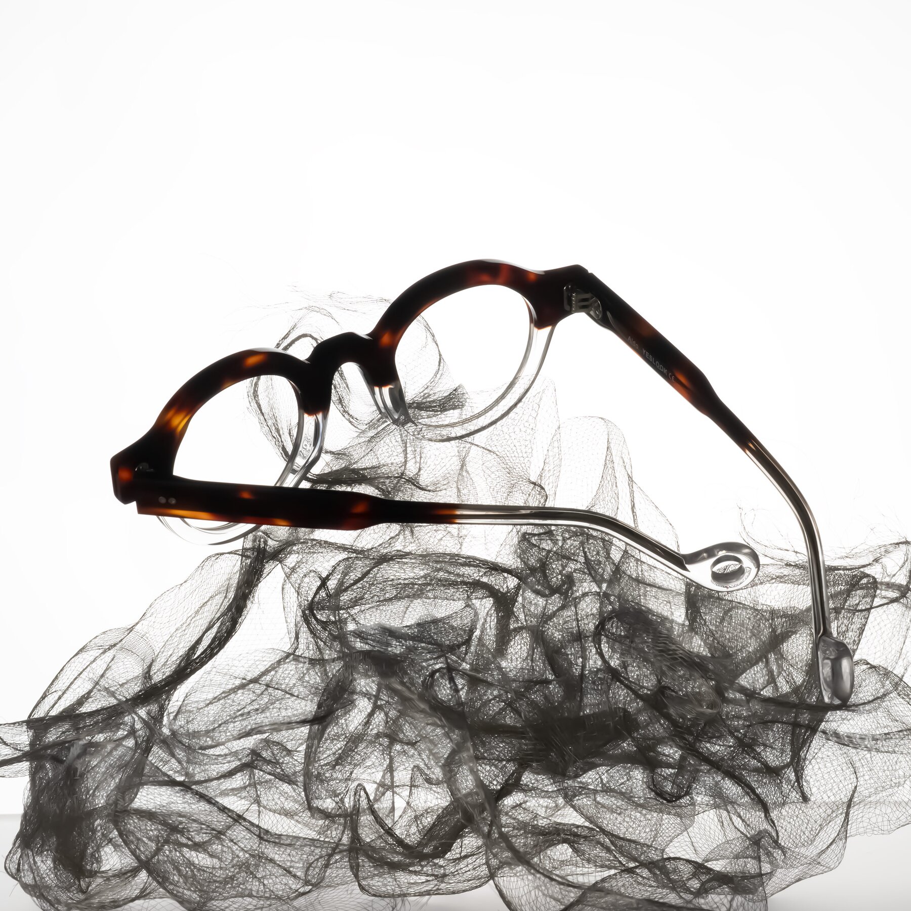 Lifestyle photography #2 of Aldo in Tortoise/Clear with Clear Eyeglass Lenses