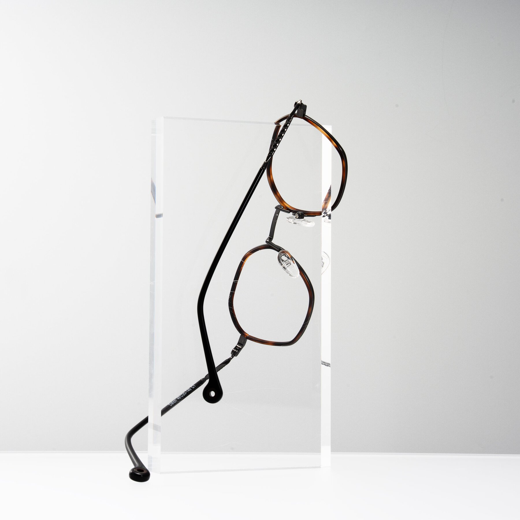 Lifestyle photography #2 of Dalon in Tortoise/Gunmetal with Clear Blue Light Blocking Lenses