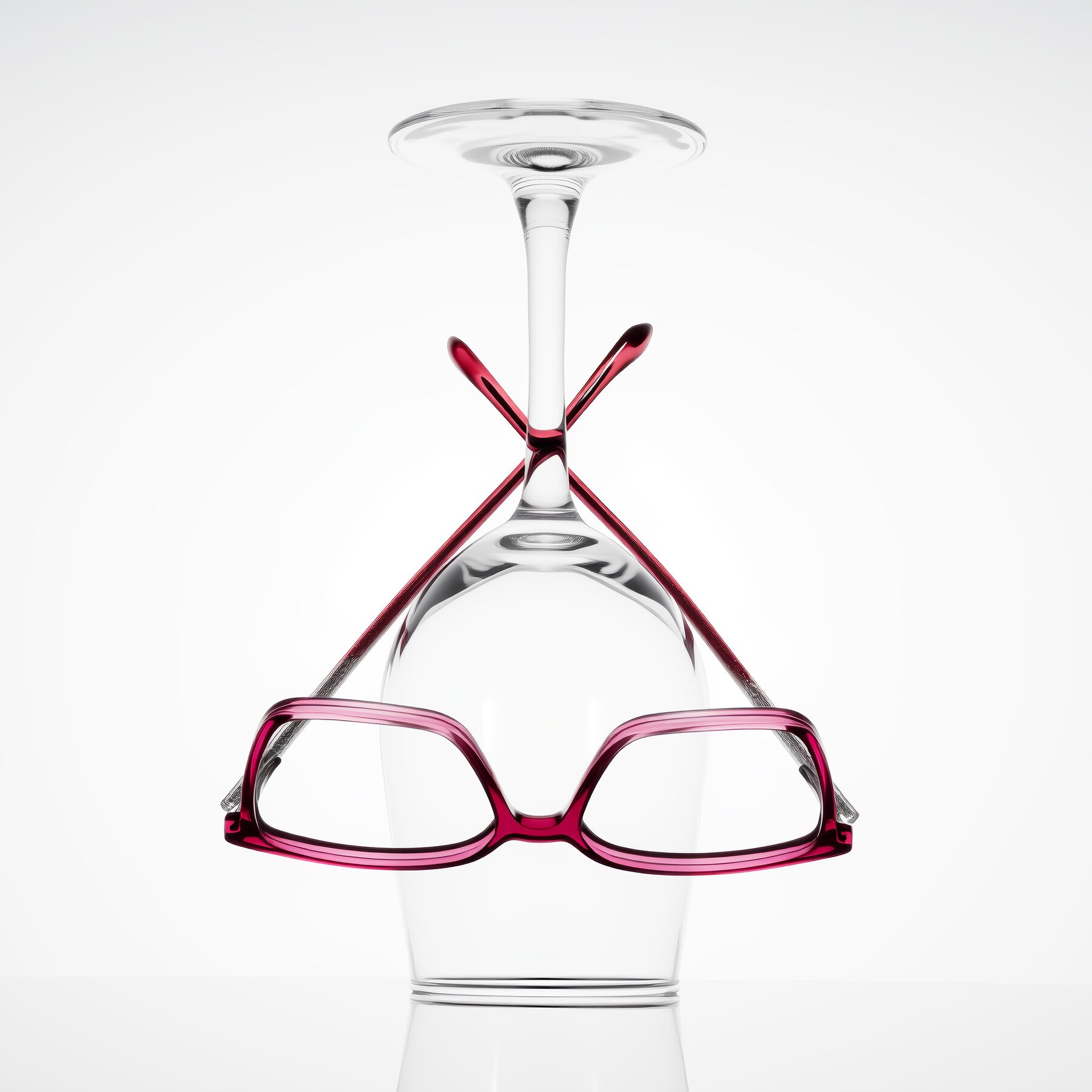 Lifestyle photography #1 of Colemers in Wine with Clear Blue Light Blocking Lenses