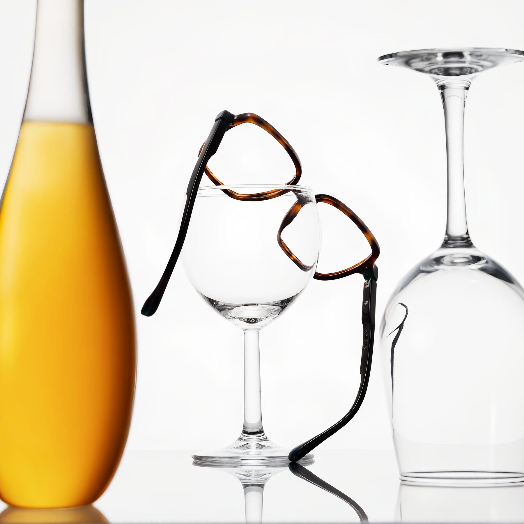 Lifestyle photography #2 of Huynh in Tortoise with Clear Eyeglass Lenses