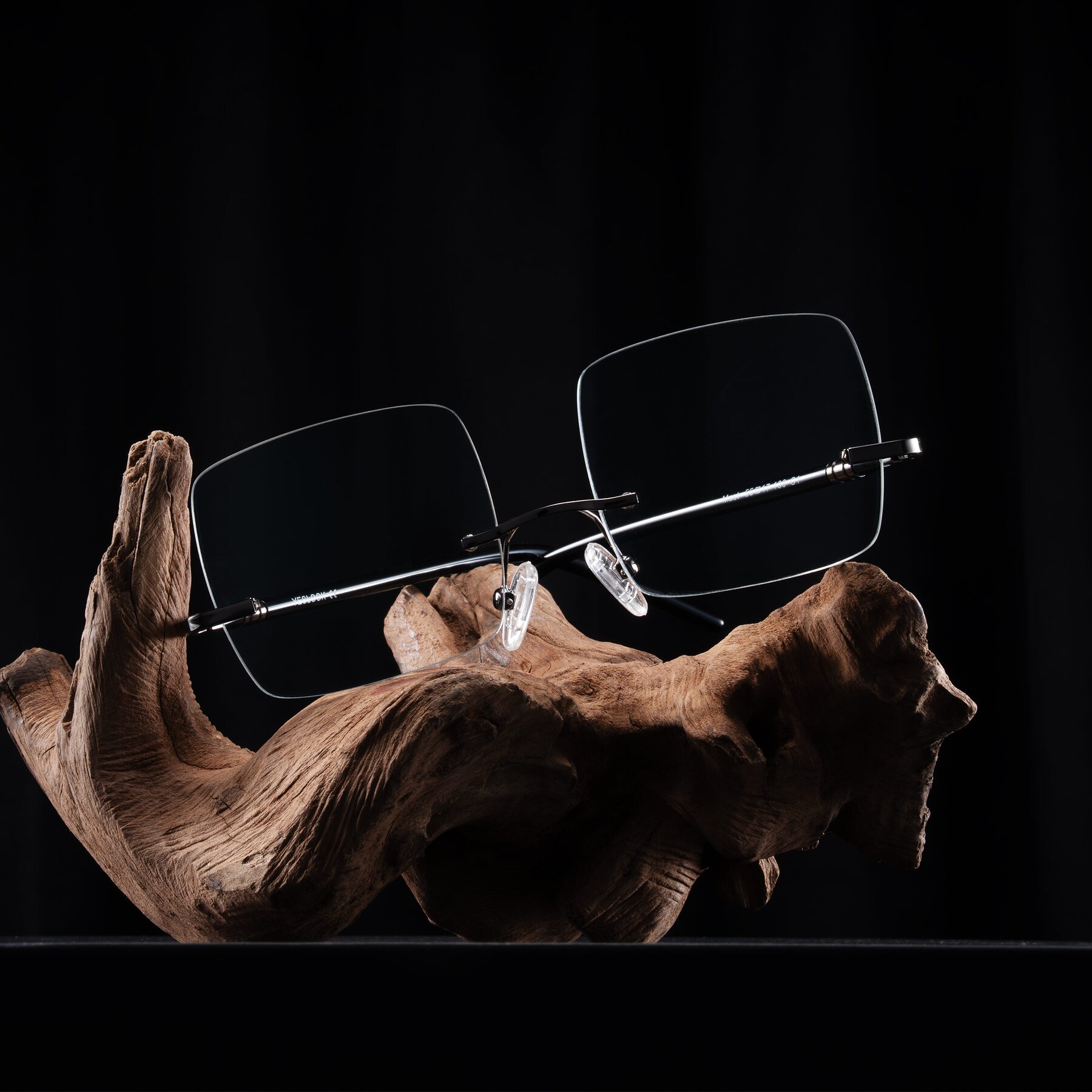 Lifestyle photography #2 of Ventura in Gunmetal/Black with Clear Reading Eyeglass Lenses