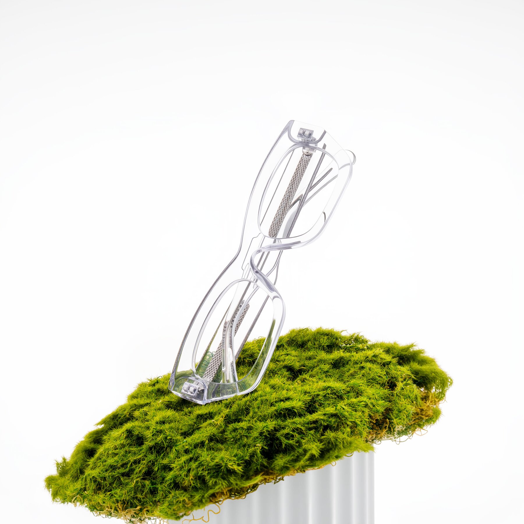 Lifestyle photography #1 of Rex in Clear with Clear Eyeglass Lenses