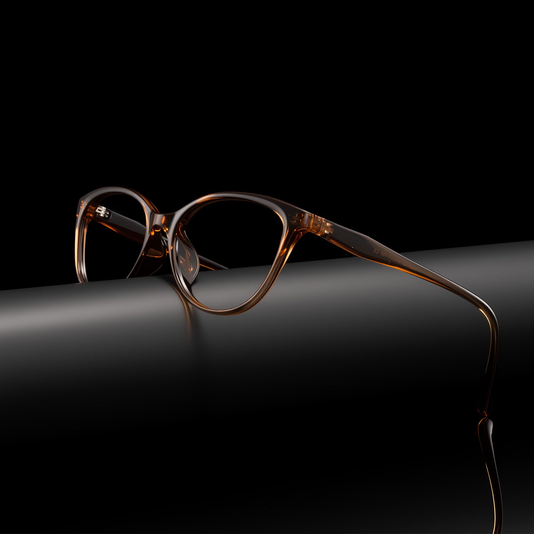 Lifestyle photography #1 of Hickman in Brown with Clear Eyeglass Lenses