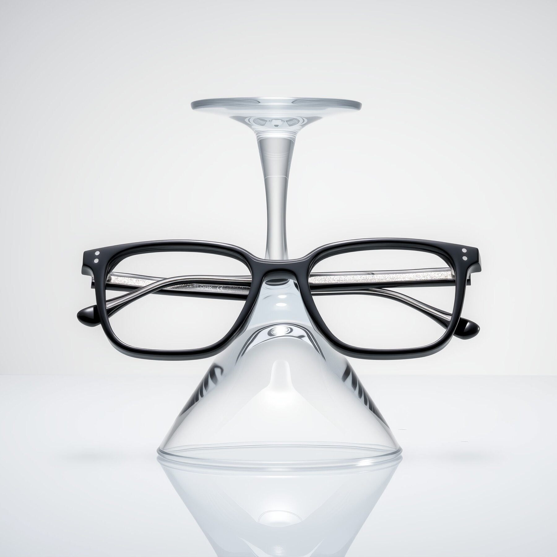 Lifestyle photography #2 of Ordoyo in Black with Clear Eyeglass Lenses