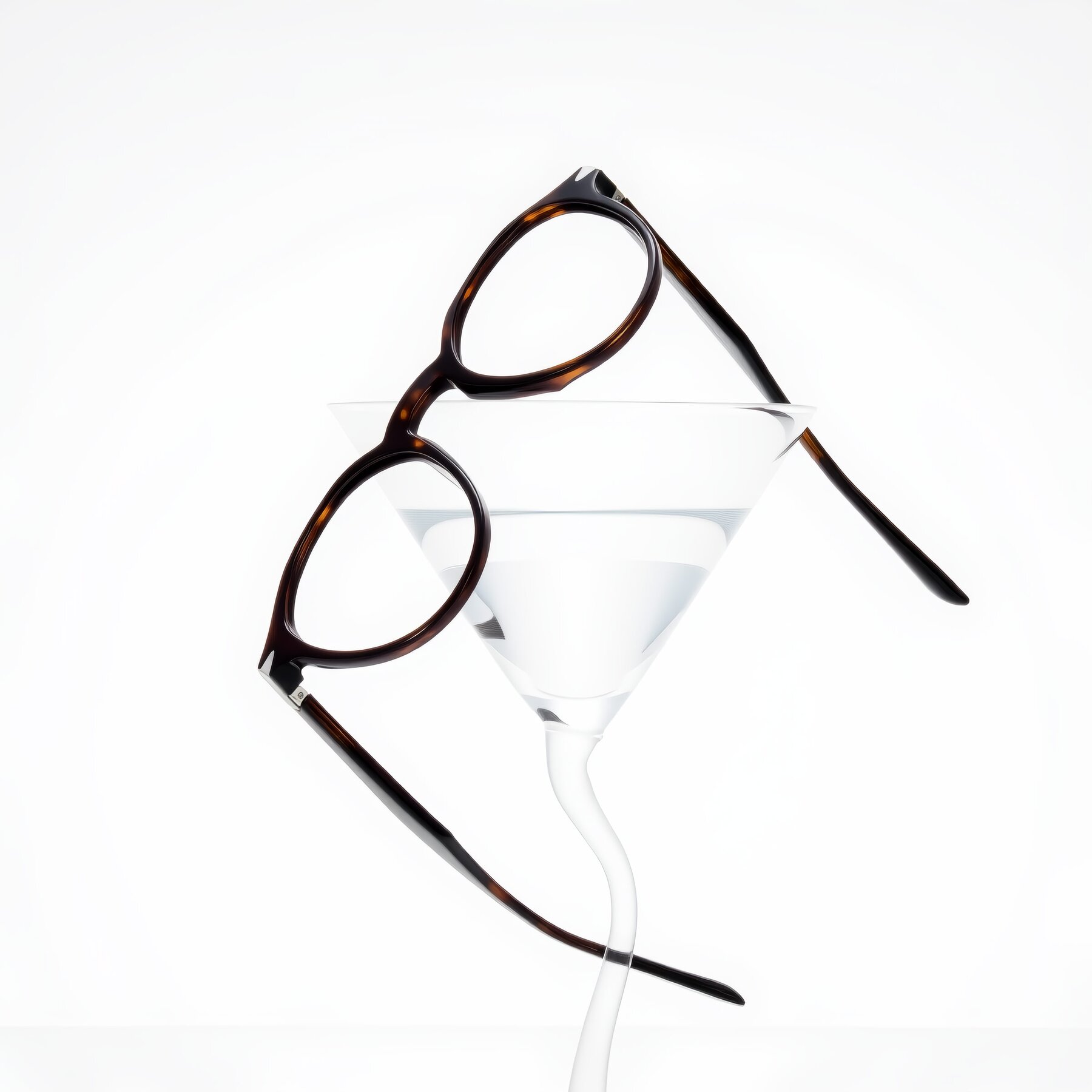 Lifestyle photography #2 of Hakim in Tortoise with Clear Eyeglass Lenses