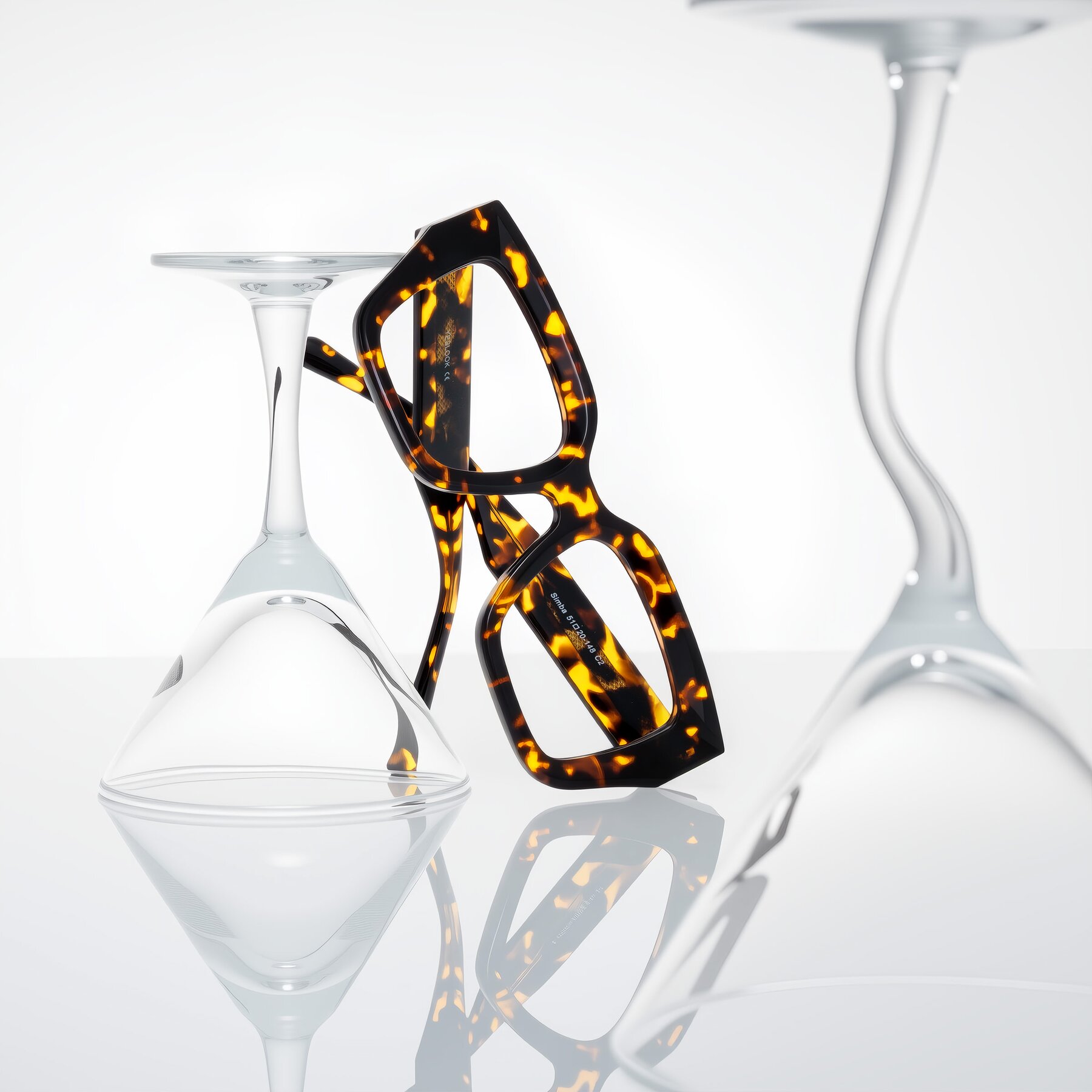 Lifestyle photography #2 of Simba in Tortoise with Clear Eyeglass Lenses