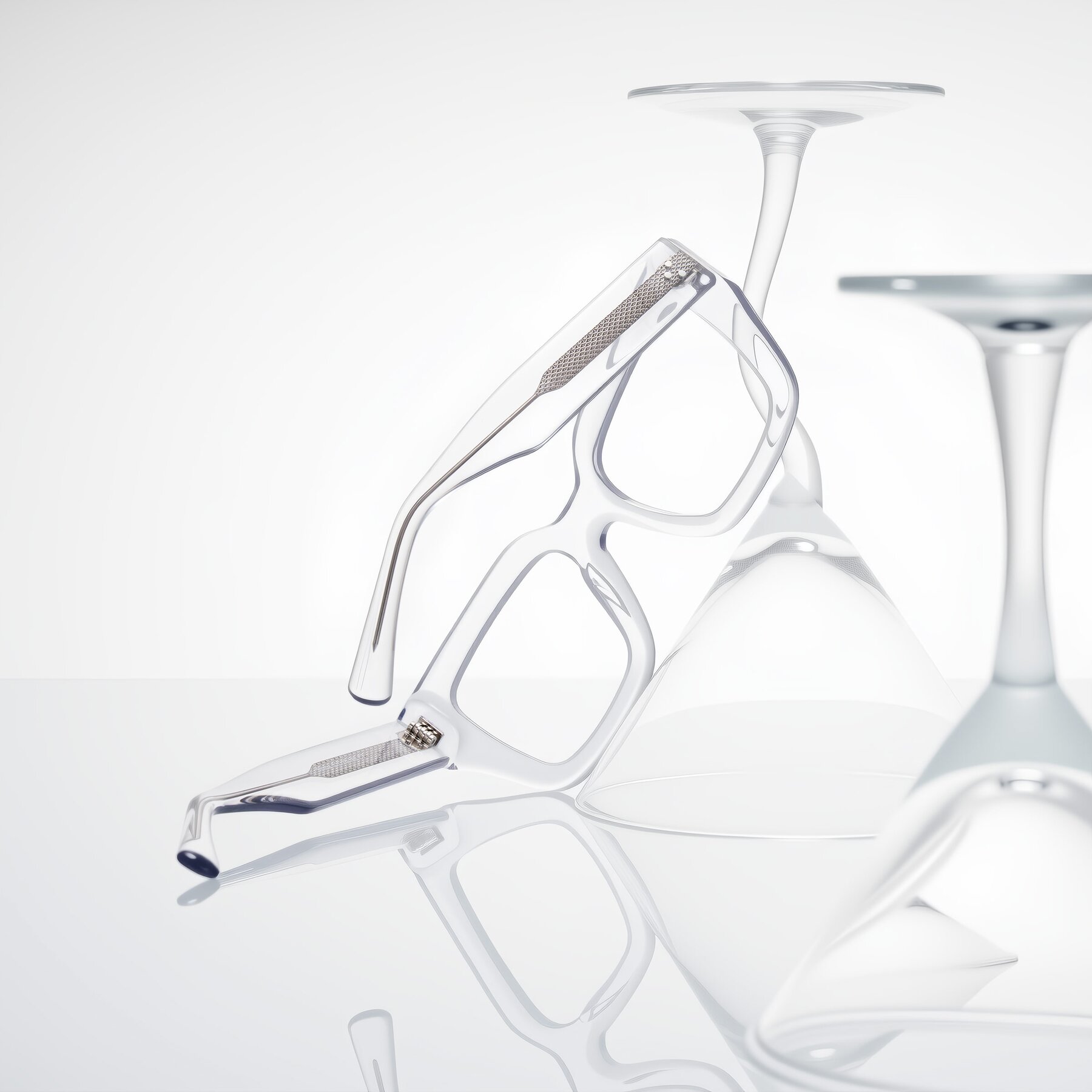 Lifestyle photography #1 of Simba in Clear with Clear Blue Light Blocking Lenses