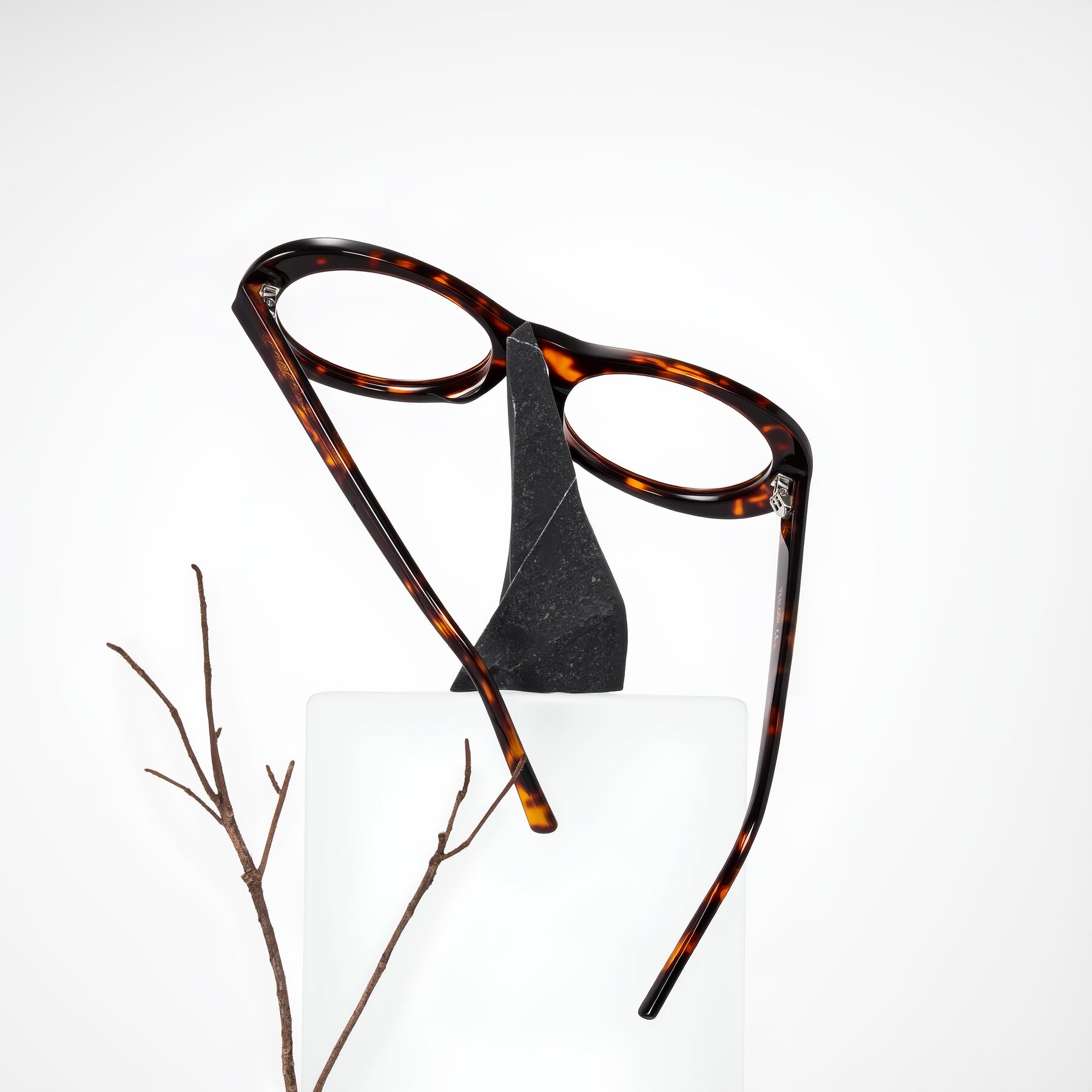 Lifestyle photography #2 of Layo in Tortoise with Clear Blue Light Blocking Lenses