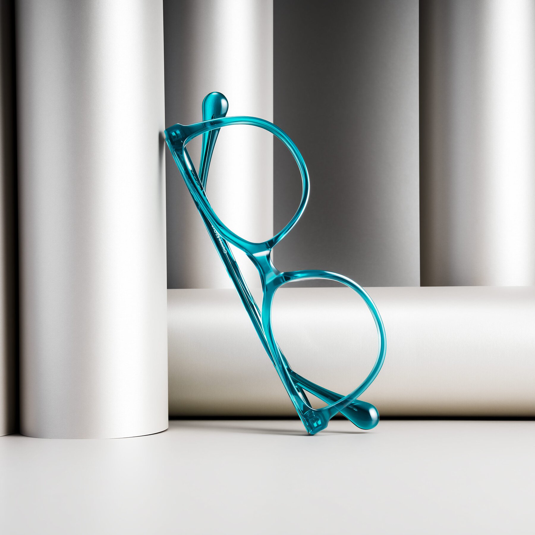 Women's lifestyle photography #2 of Glenroe in Peacock with Clear Eyeglass Lenses