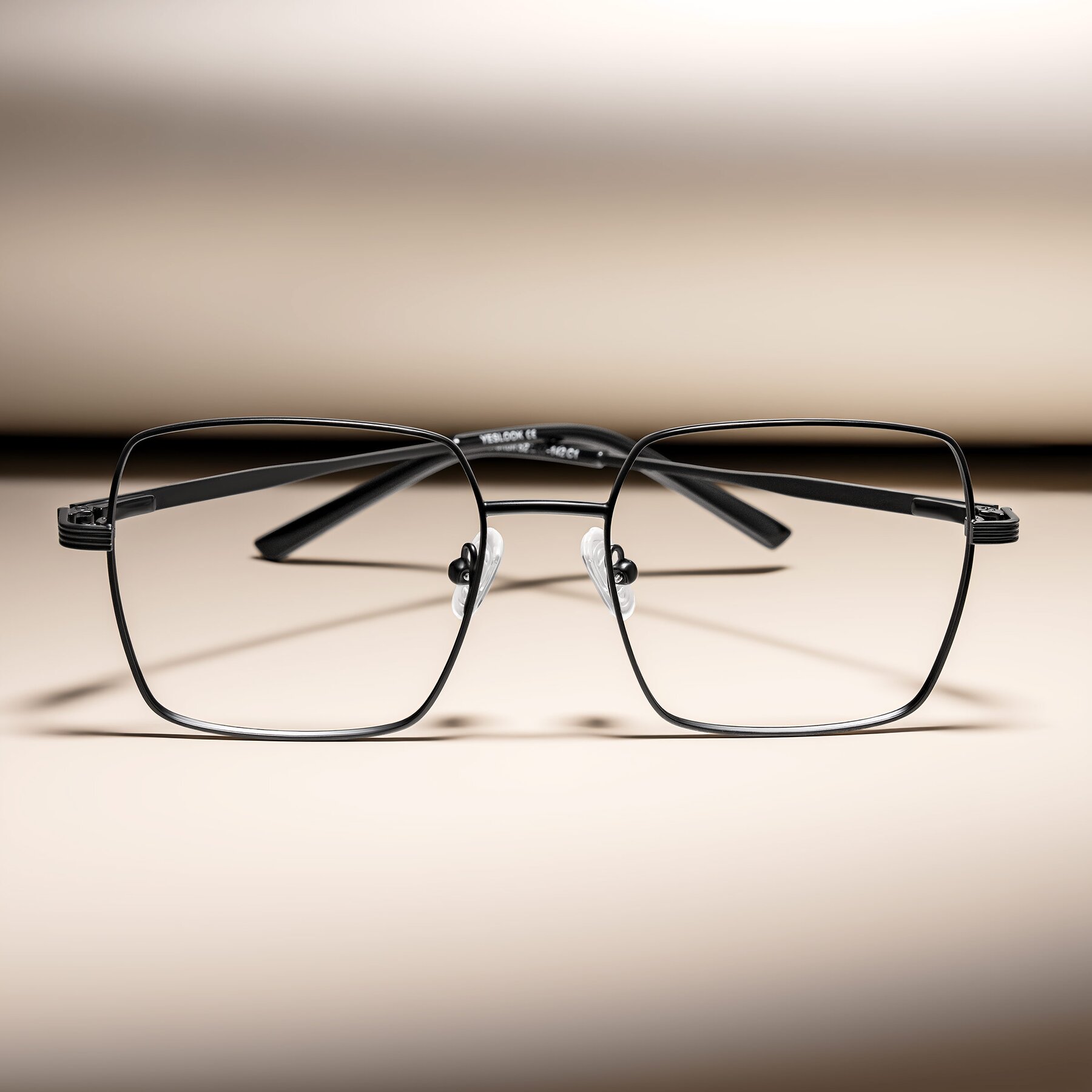 Lifestyle photography #1 of Grafton in Matte Black with Clear Blue Light Blocking Lenses