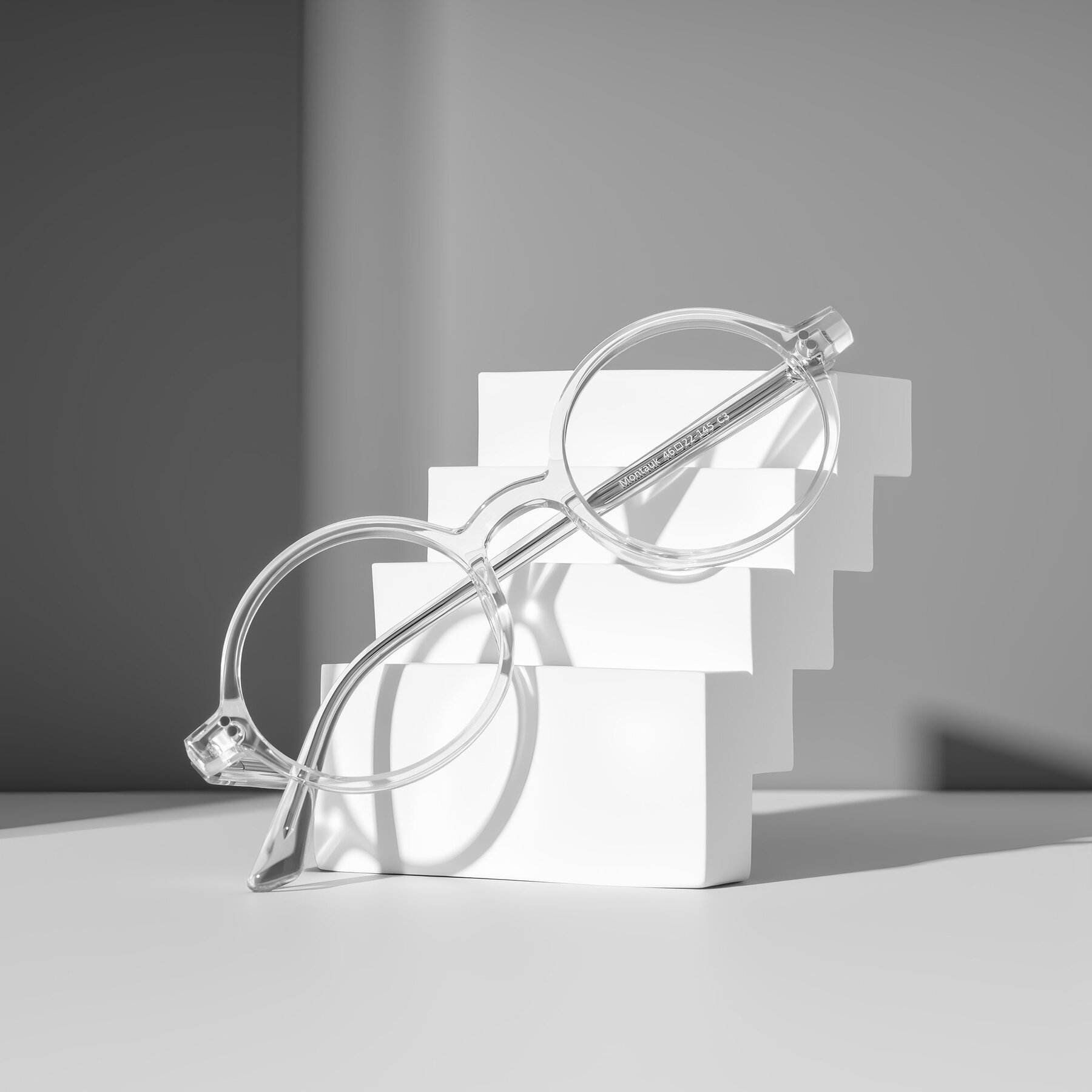 Lifestyle photography #1 of Montauk in Clear with Clear Eyeglass Lenses