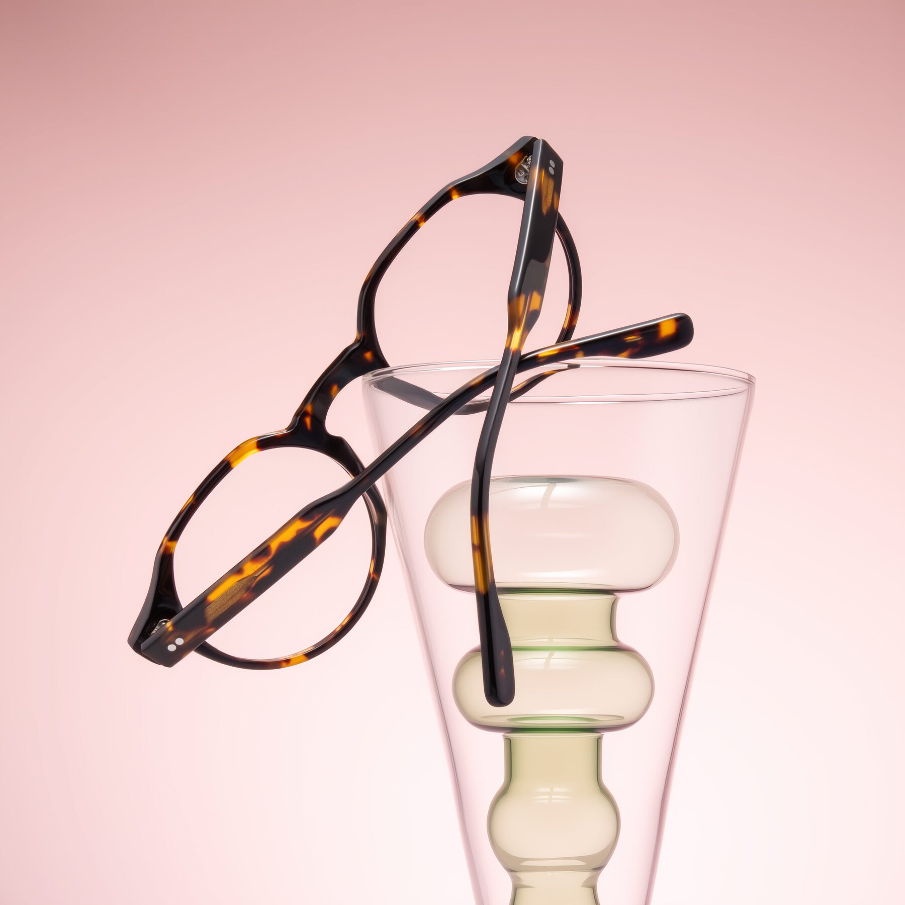 Lifestyle photography #2 of Vaswat in Tortoise with Clear Eyeglass Lenses