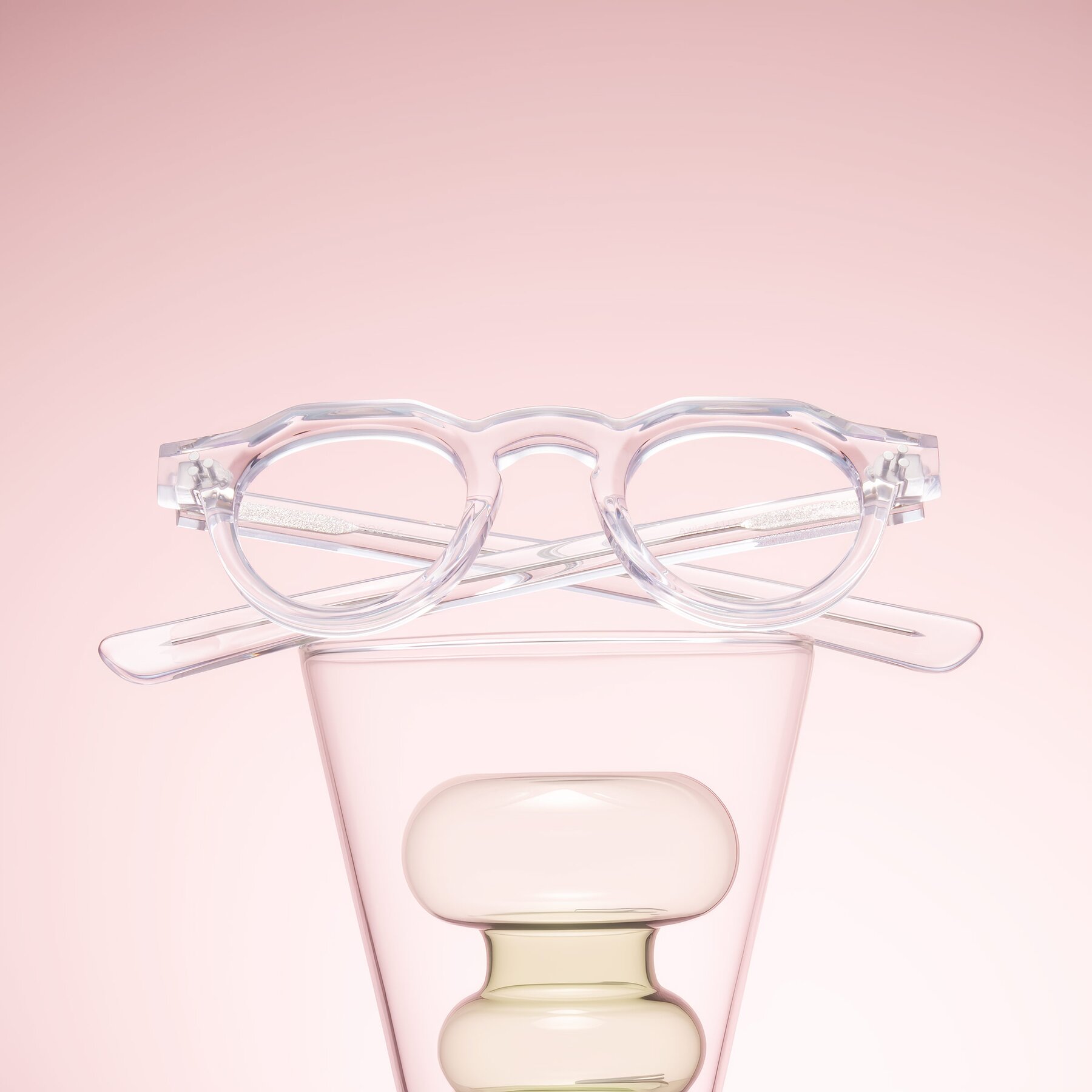 Lifestyle photography #1 of Awint in Clear with Clear Reading Eyeglass Lenses